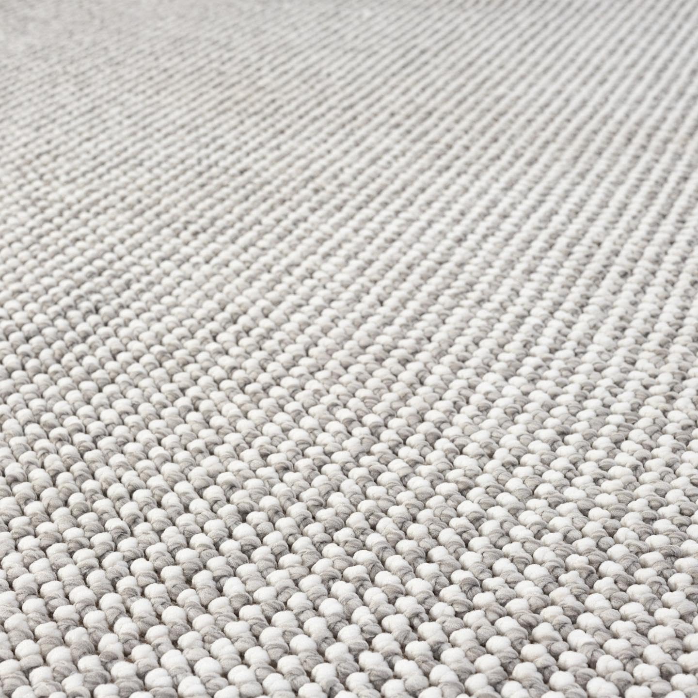 LUXE WEAVERS Solid Machine Woven Stone 4x6 Area Rug, Indoor Stain-Resistant Carpet