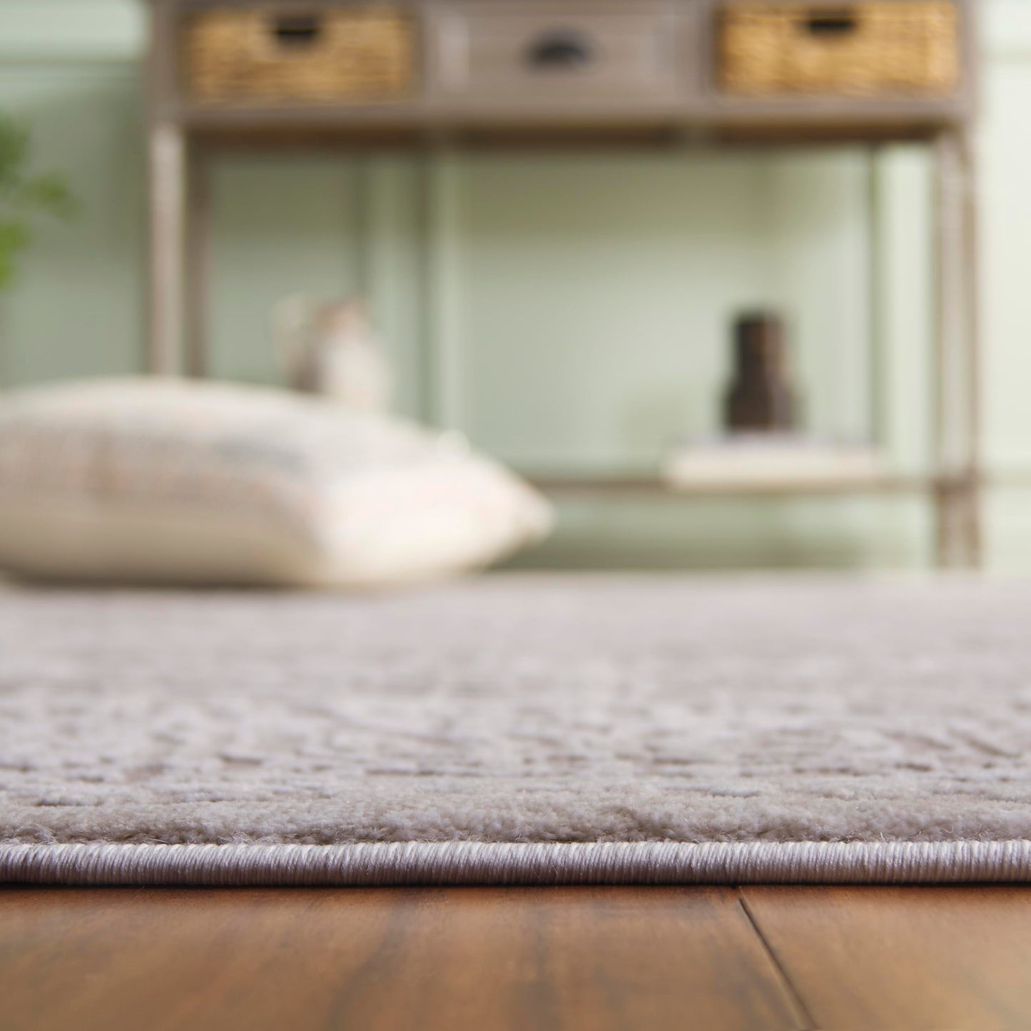 SAFAVIEH Area Rug 8x10 - Reflection Collection - Large - Beige & Cream, Non-Shedding & Easy Cleaning, Ideal for Living Room, Bedroom, Dining Space (RFT670A)