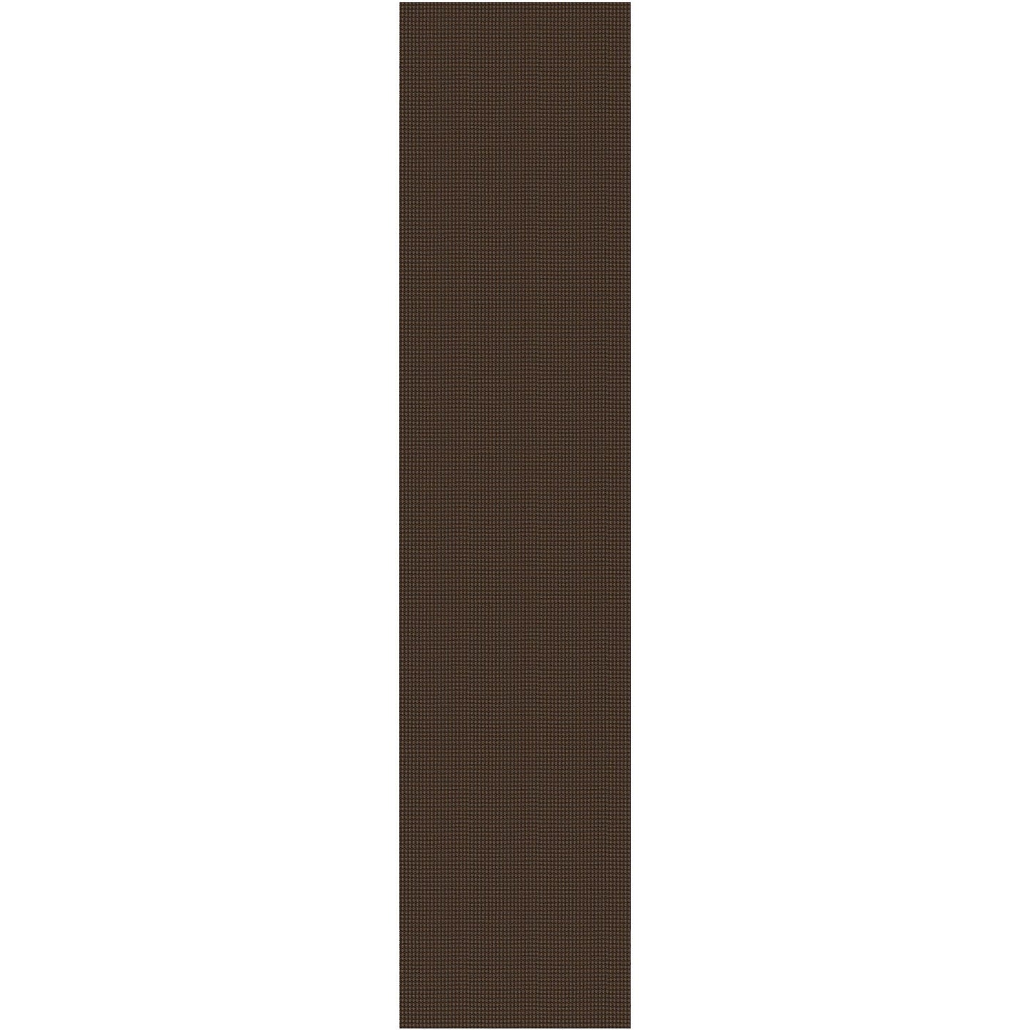 Ivissy Braided Runner Rug 3x12 Ft Washable Runners for Hallways Non Slip Rubber Backed Kitchen Runners Cotton Long Entryway Runner Indoor, Woven Carpet for Hall Kitchen Entryway, Brown