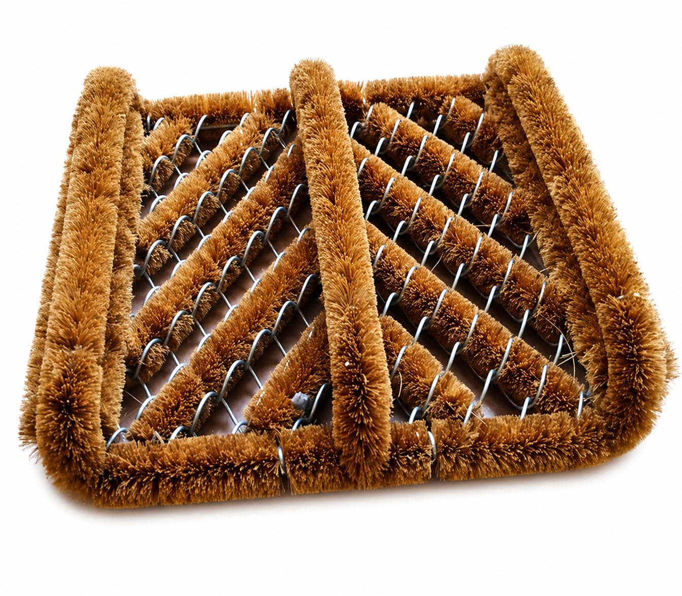 Extra Durable Coir Boot Scraper Doormat,Wire and Coir Doormat,Scraper MAT,Coconut Fibre Doormat/BOOTSCRAPER,Boot Wiper,Shoe Wiper 2.5"X12"X13"Inches