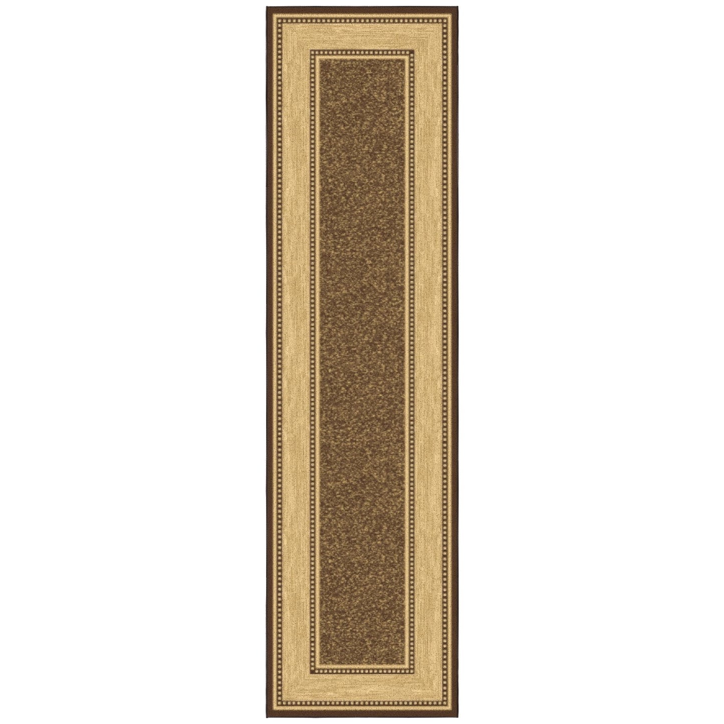 Ottomanson Hallway Runner Rug 2'7" x 9'6" – Non Slip Rubber Backed