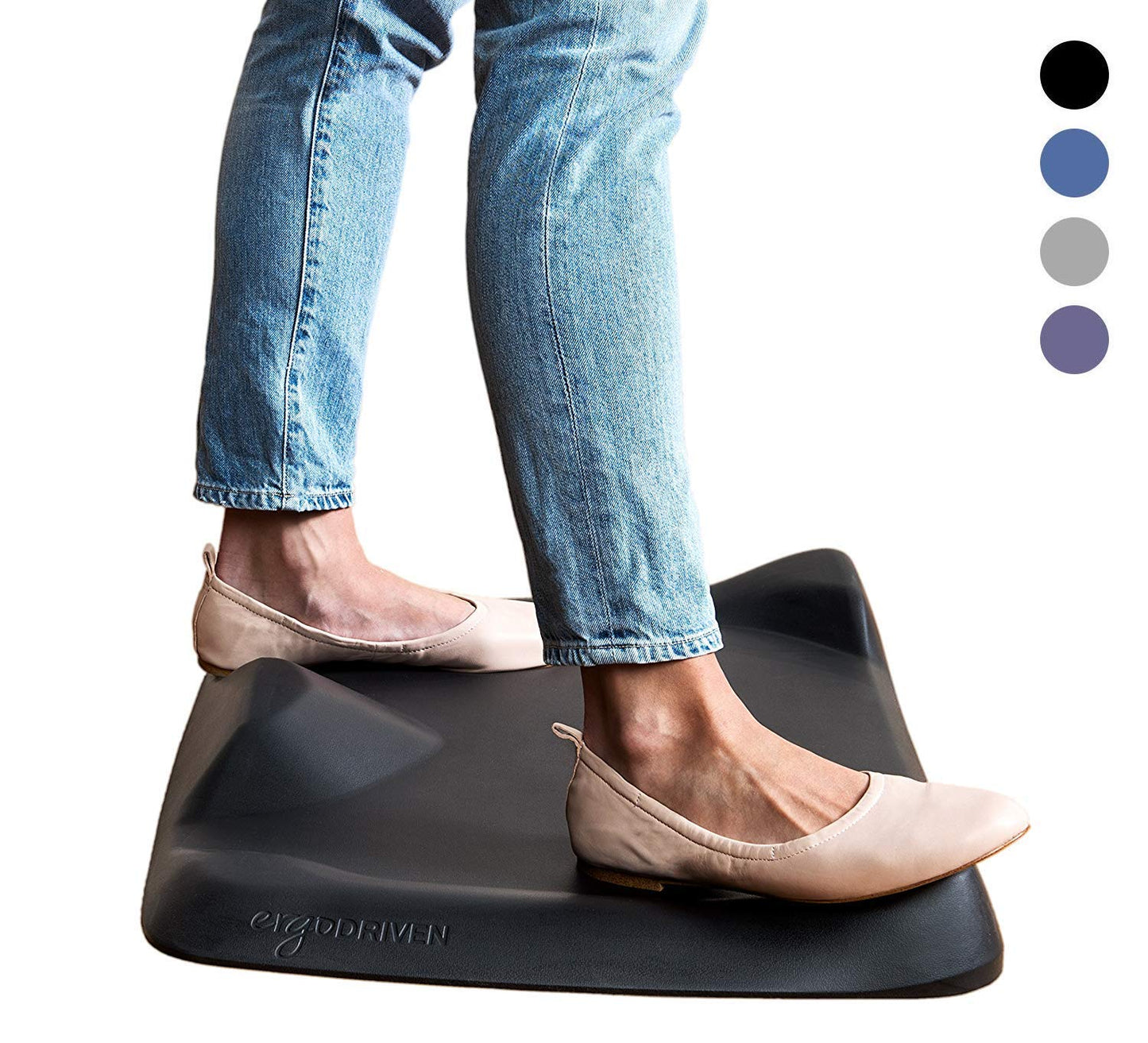 Topo Not-Flat Standing Desk Mat | The Anti-Fatigue Mat with Calculated Terrain