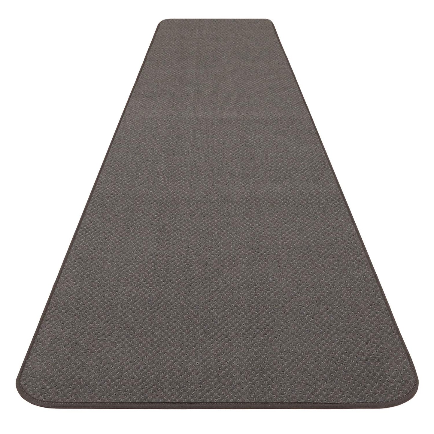 House, Home and More Skid-Resistant Carpet Runner - Gray - 10 Feet X 48 Inches