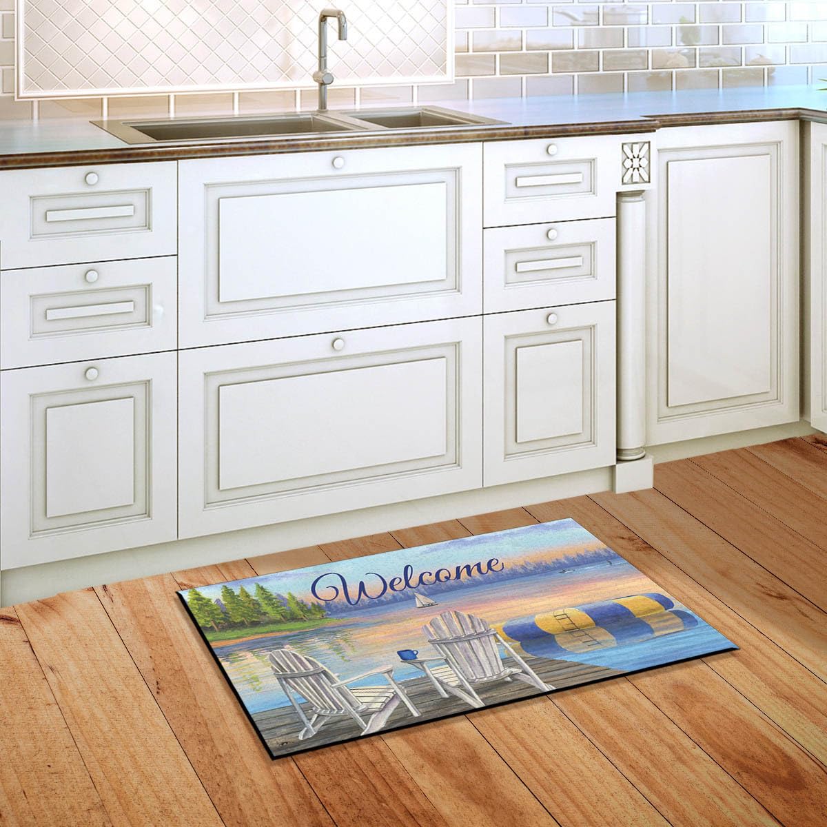 Briarwood Lane Waterfront Retreat Nautical Doormat
