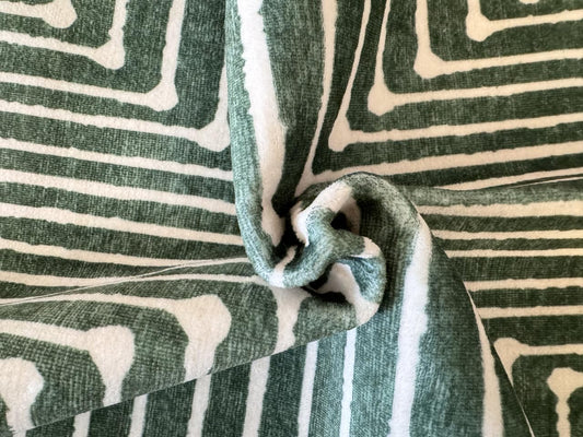 GLN Rugs Contemporary - Priene - Machine Washable Runner Rug, Modern Washable, Non Slip, Low Pile Area Rug, Hallway, Bedroom, Kitchen Rug - Easy Clean (2'6" x 7' Beige Green)