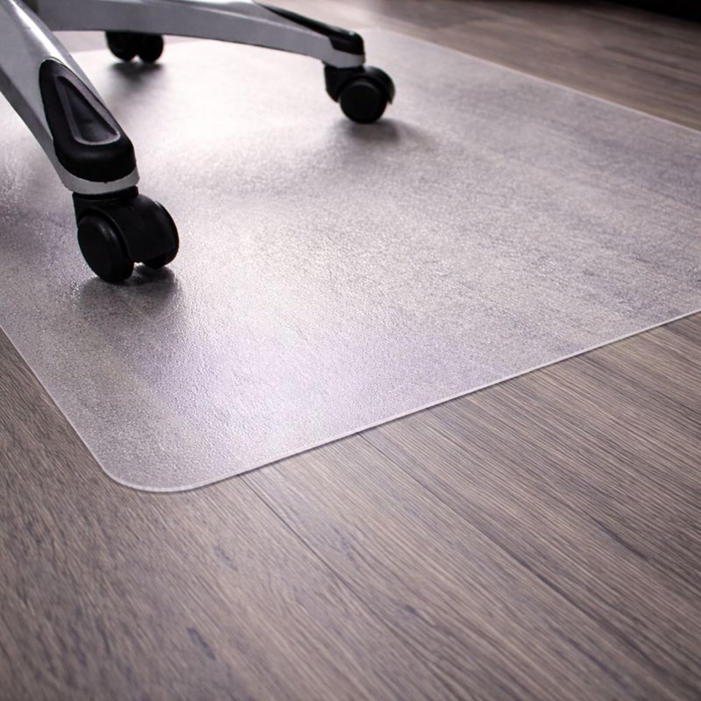 Marvelux Heavy Duty Polycarbonate Office Chair Mat for Hardwood Floors 48" x 60" | Transparent Hard Floor Protector, Rectangular | Multiple Sizes
