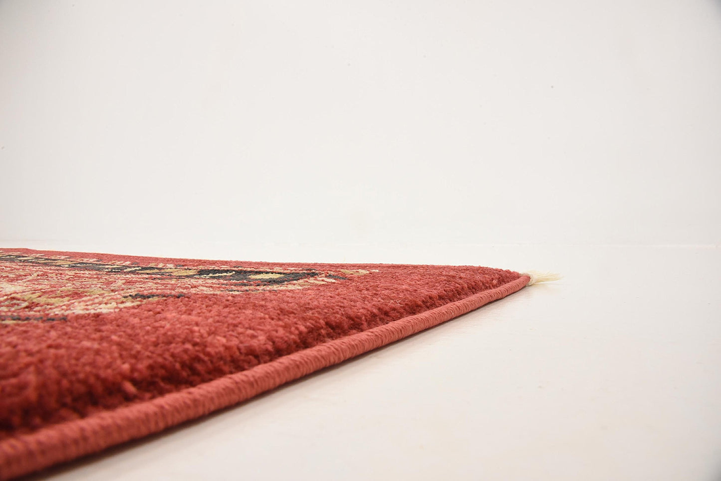 Unique Loom Fars Collection Area Rug - Pasadena (8' Square, Rust Red/ Black)