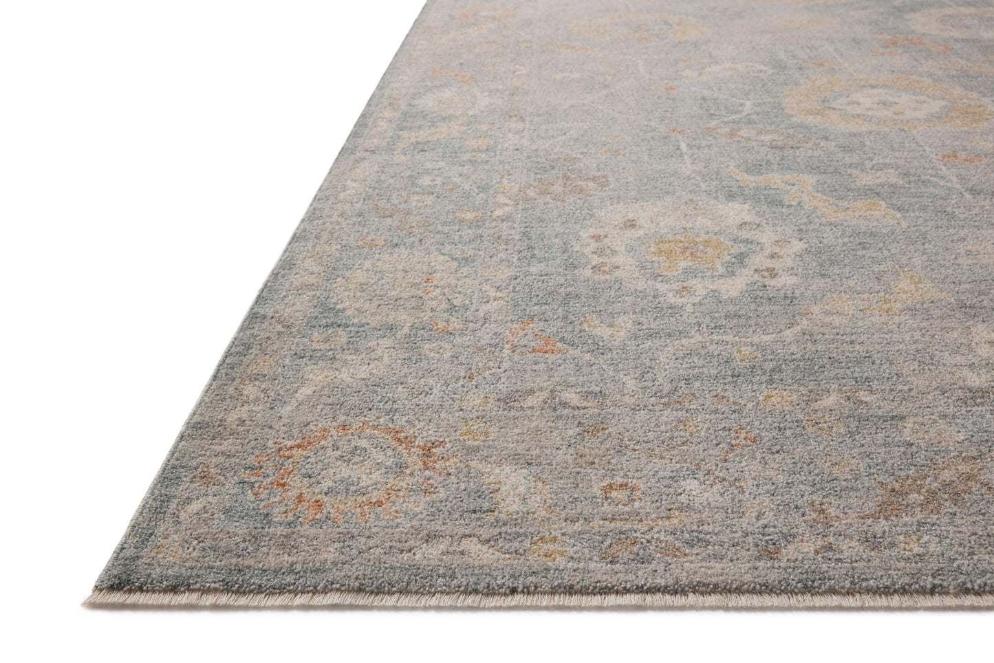 Loloi Chris Loves Julia Louisa Collection LOI-02 Ocean/Sunset 9'-6" x 13'-1", .38" Pile Height, Area Rug