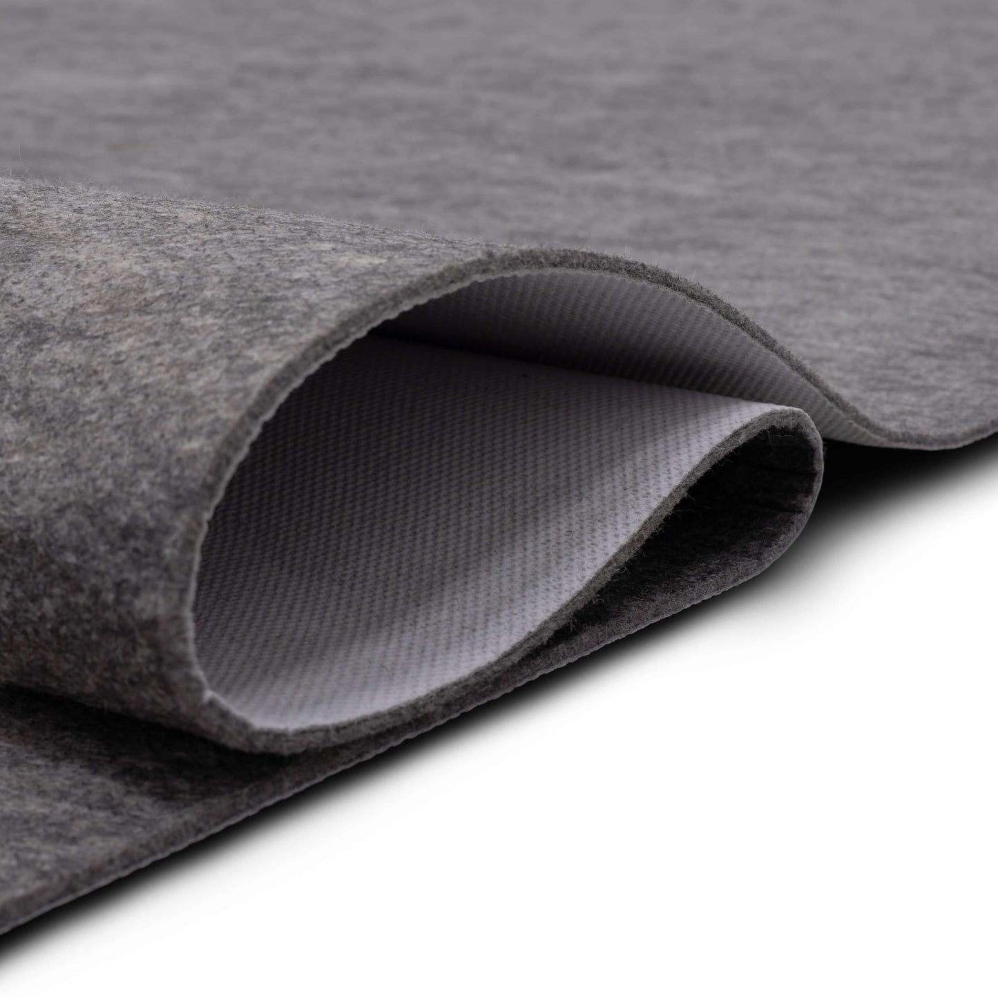 Mohawk Home 8' x 10' Premium Luxury Non Slip Rug Pad 1/4 Thick Dual Surface Felt + Rubber Gripper - Safe for All Floors, Synthetic Fiber, Grey