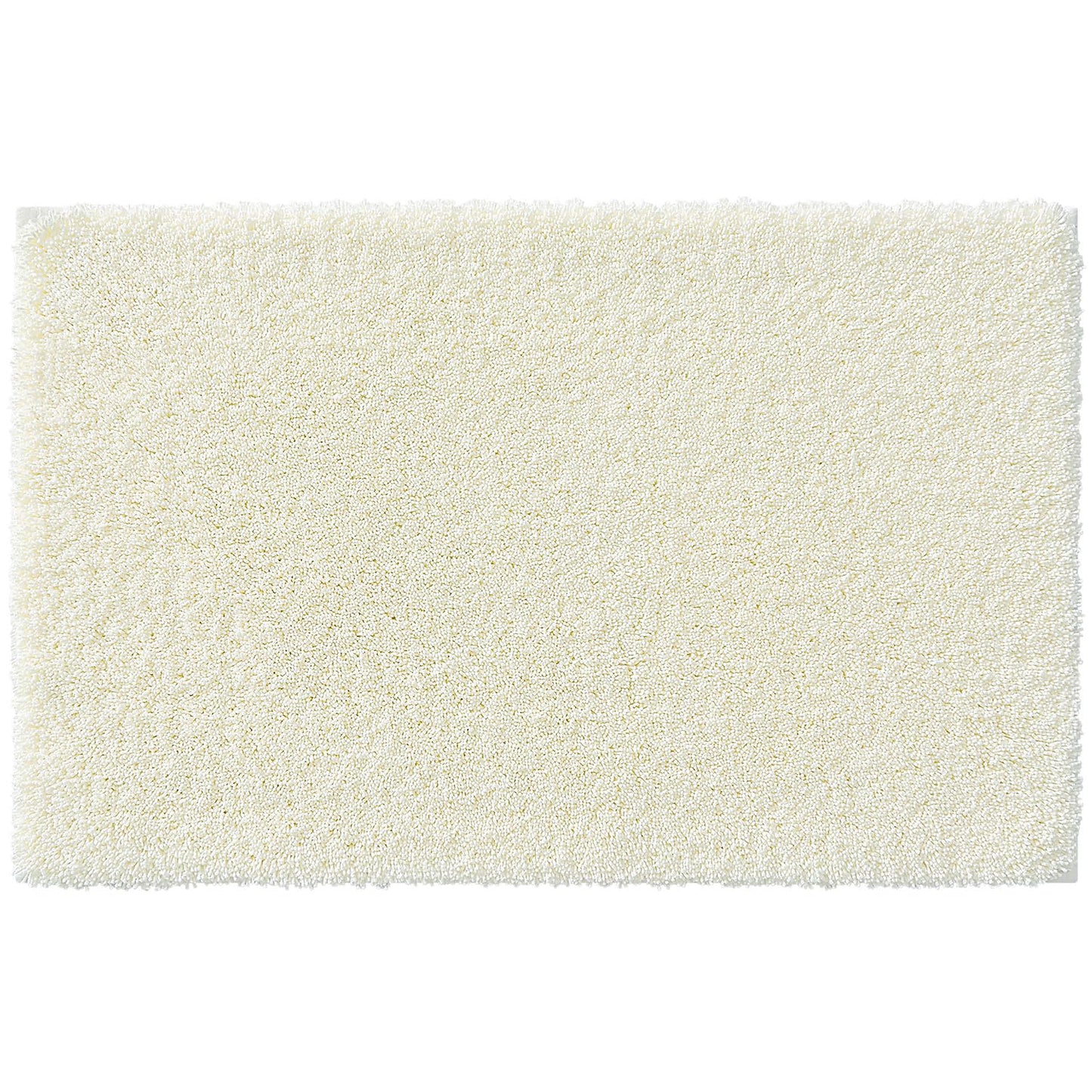 LUMI Cream Bathroom Rugs with Rubber Backing, 20x32 Absorbent Extra Thick Soft Plush Microfiber Bath Mat, Machine Washable Carpet for Bathroom Shower, Tub, Sink, Hotel