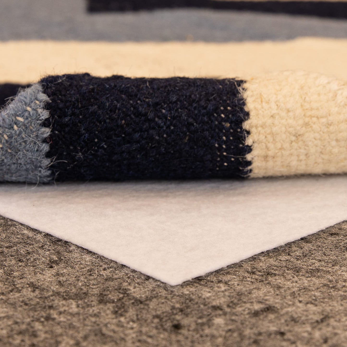 Slip-Stop Magic Stop Rug on Carpet Non-Slip Rug Pad for Area Rugs and Runner Rugs, USA-Made Rug Gripper for Carpet Over Carpet Keeps Rugs in Place On Carpet, 4' x 6'