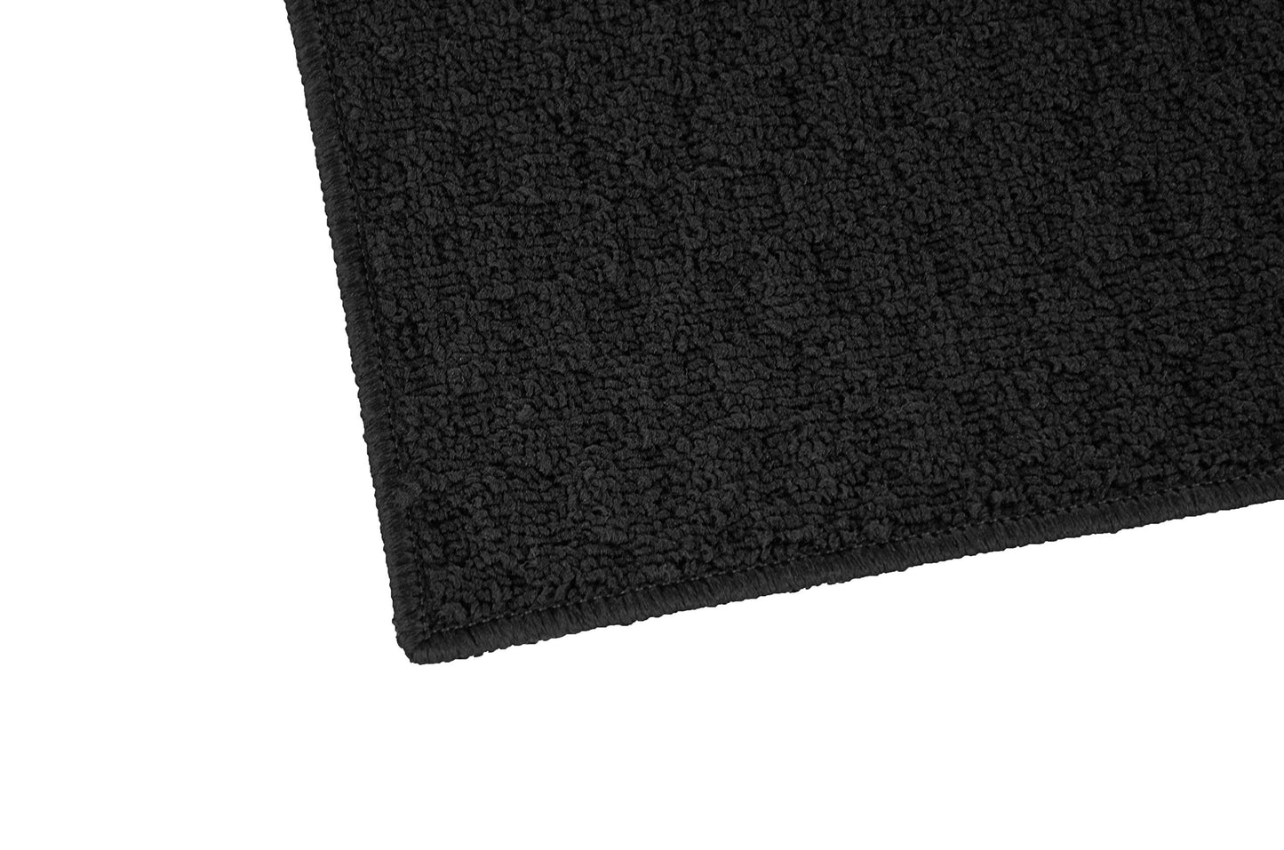 Garland Rug Town Square Black 3' x 5' Non Slip Area Rug for Living Rooms & Hallways, Stylish & Durable for High-Traffic Areas