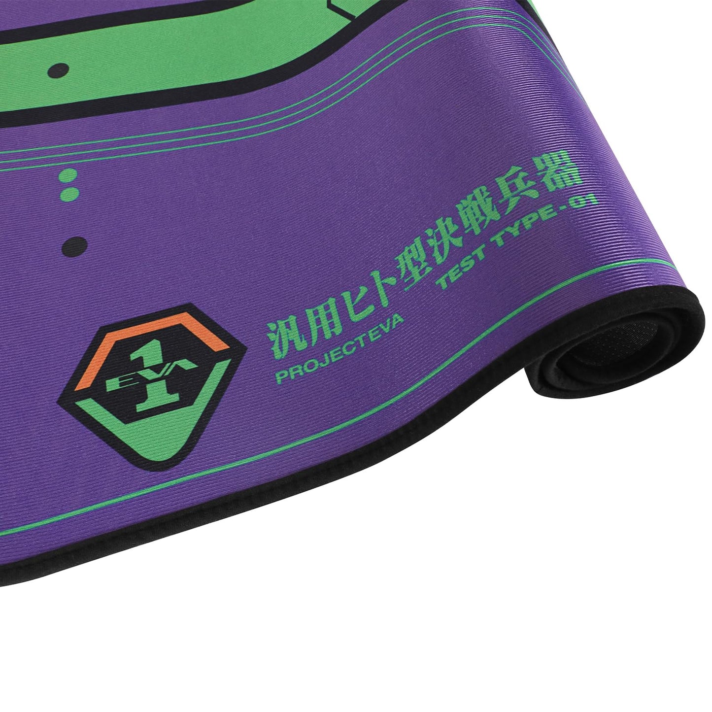 Office Chair Mat | Non-Slip Hard Floor Chair Mat 35"×47" | Evangelion Unit-01 Mech Inspired Design by TREASURE CASE