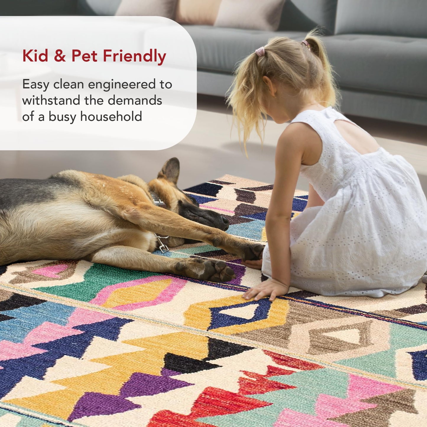 nuLOOM Ofelia Hand Tufted Wool Runner Rug , 2' 6" x 12', Multi, Rectangular, 0.45" Thick