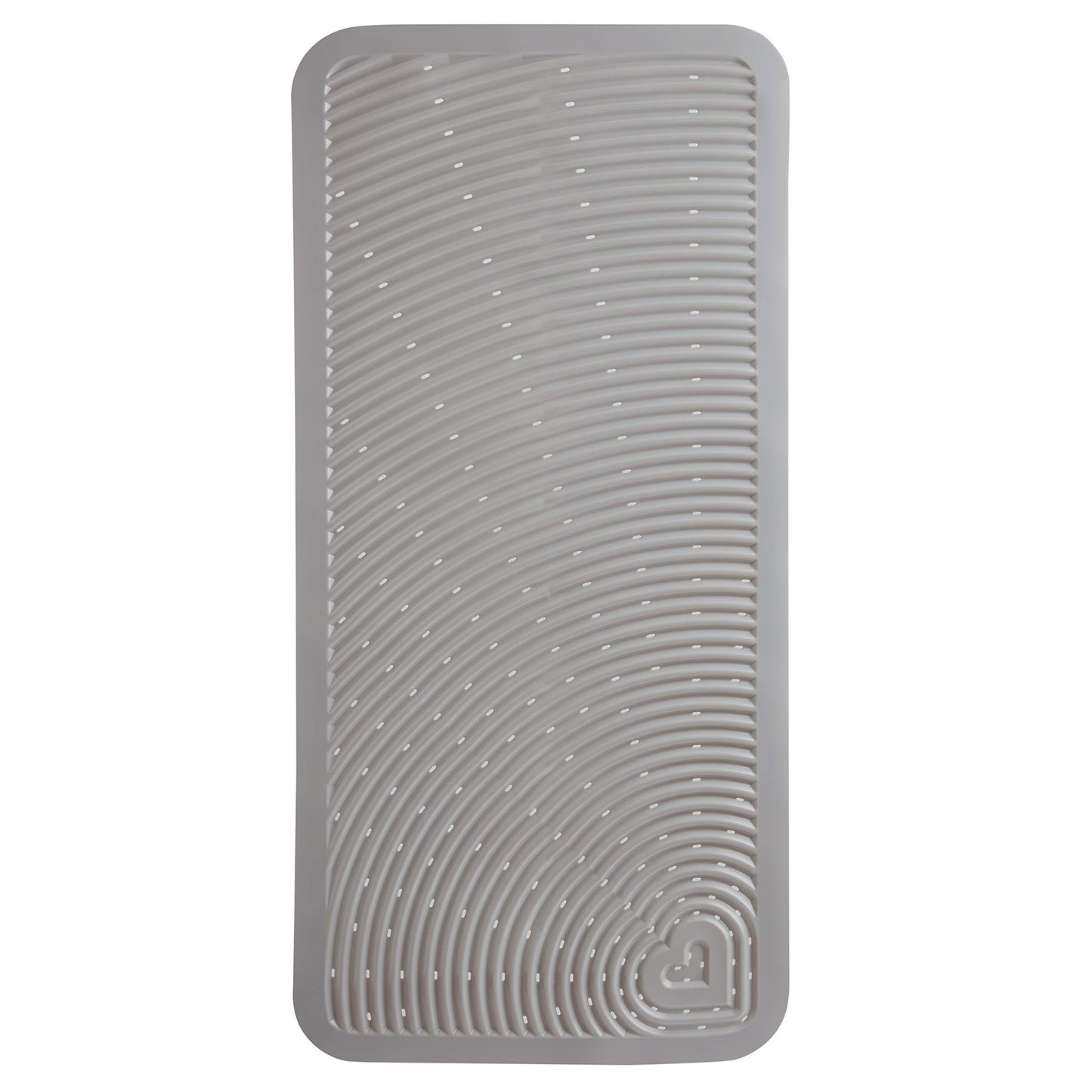 Munchkin Soft Spot Baby Bath Mat for Tub, Cushioned Bathtub Mat for Toddlers and Kids, 36"x17", Grey