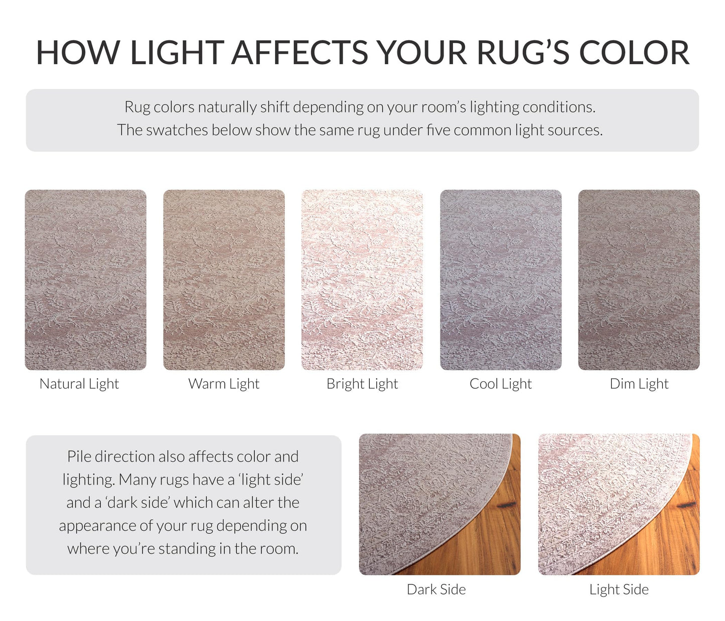 SAFAVIEH Area Rug 9x12 - Reflection Collection - Large - Beige & Cream, Non-Shedding & Easy Cleaning, Ideal for Living Room, Bedroom, Dining Space (RFT668A)