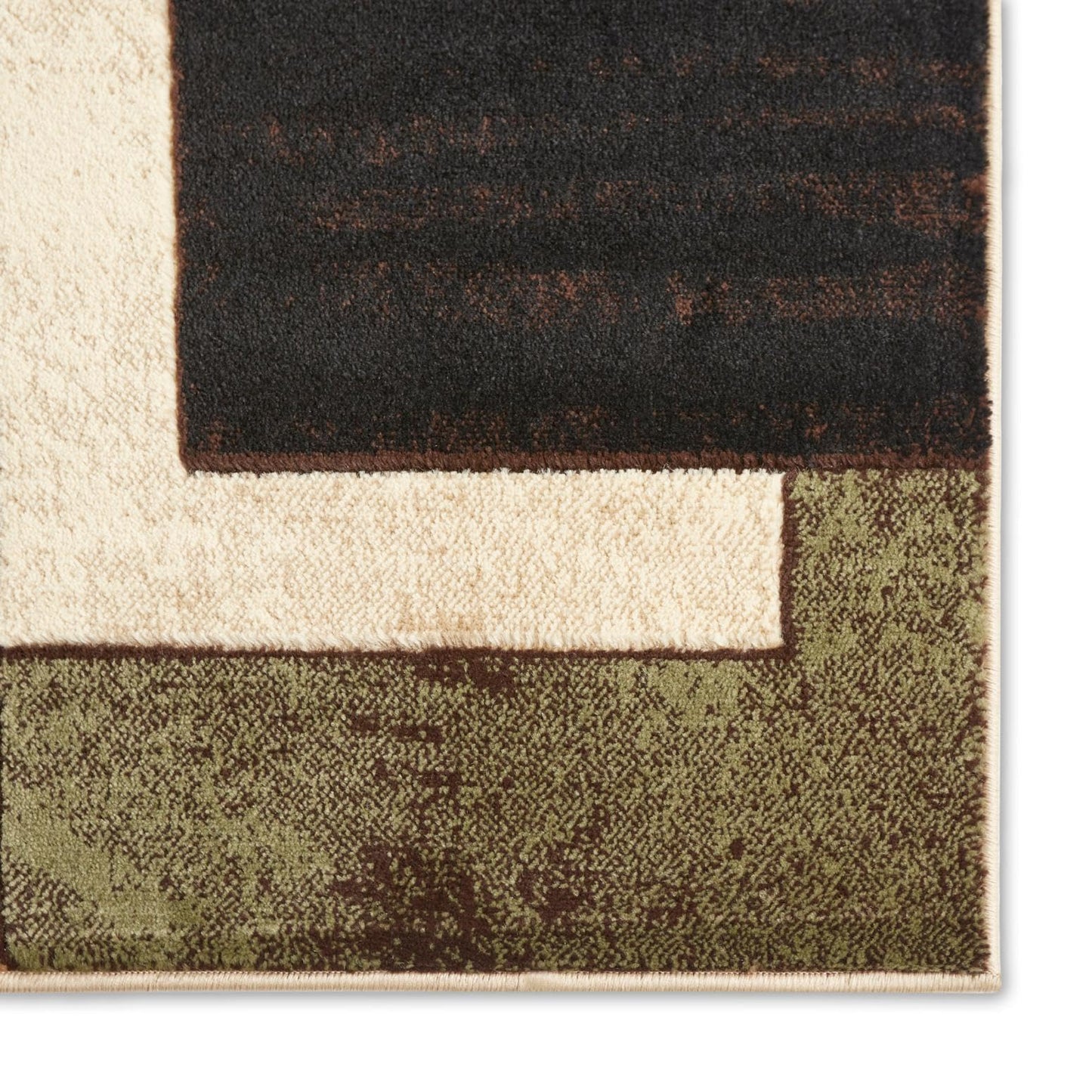Home Dynamix Tribeca Mason Area Rug 5'2"x7'2", Abstract Brown/Green (HD5367-548)