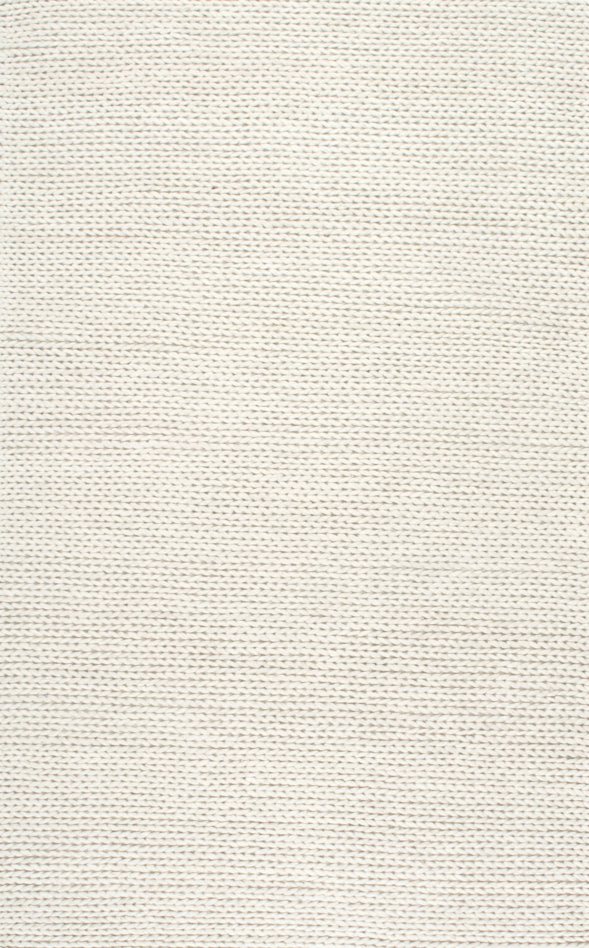 Nuloom Penelope Off-White/Ivory, 8'6" x 11'6", Hand-Braided, Wool & Cotton, Textured and Dense, High Traffic, Stain Resistant, Easy Clean, Durable Area Rug for Bedroom, Living Room, Dining, Entryway
