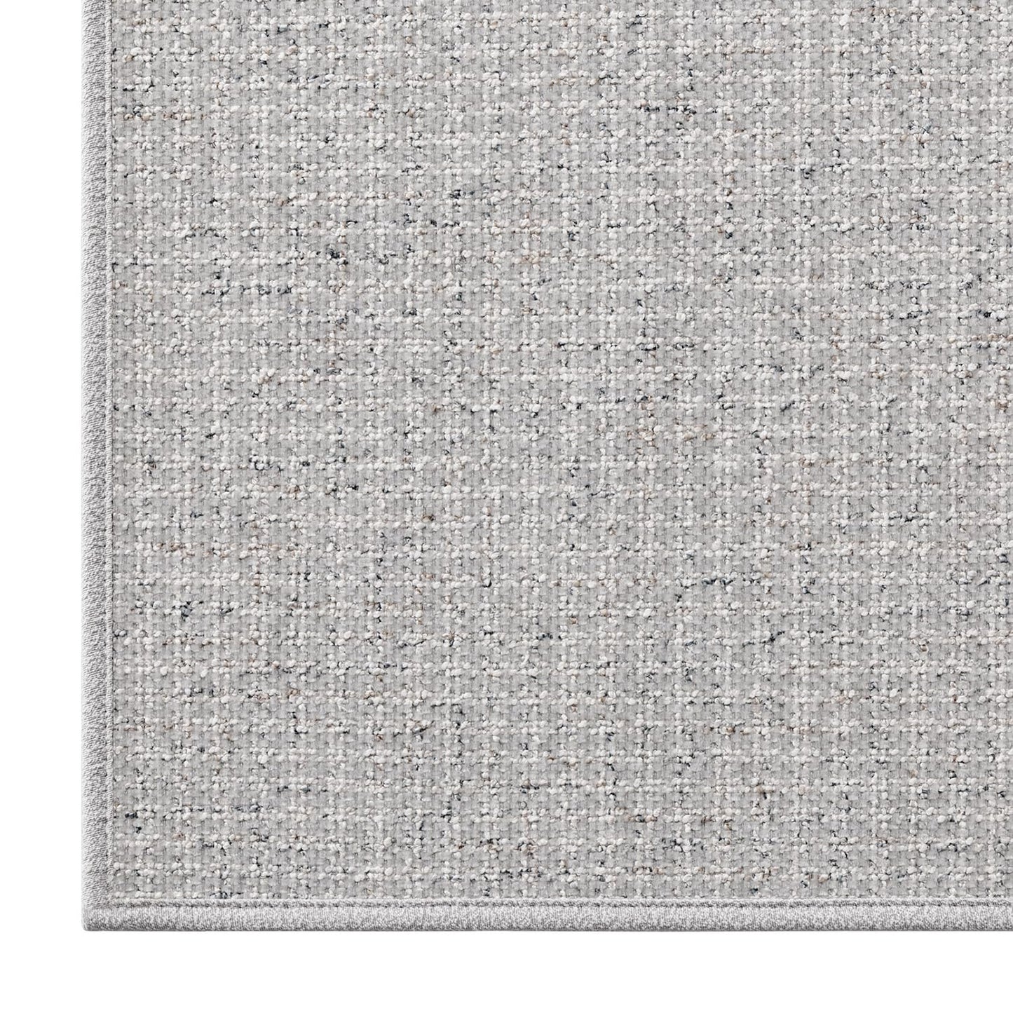 LUMI Thin Indoor Door Mat 17''x30'', Traps Dirt and Moisture, Non-Slip Rubber Backing Mats, Modern Inside Doormat for Home Entrance, Entryway, Patio & Porch, Light Gray