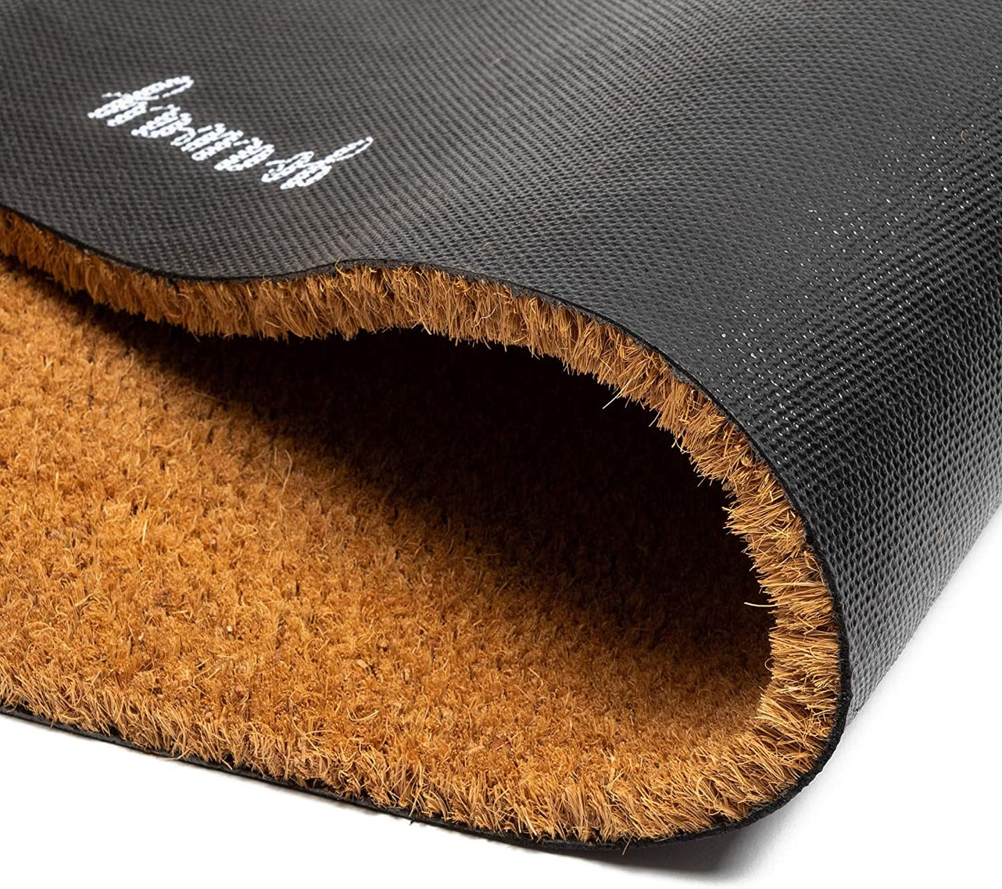 Juvale Welcome Mat Natural Coir Doormat - 30 x 17 in, Natural, Modern - Front Door Mat Outside Entrance & Indoor Entryway