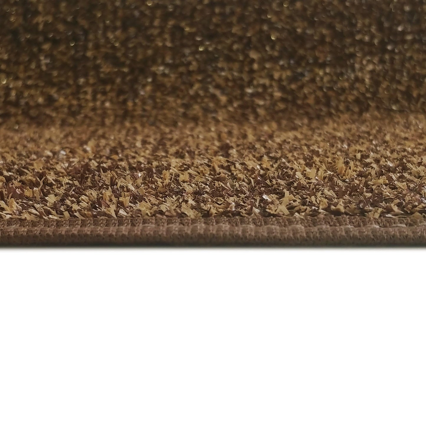 iCustomRug Synthetic Grass Rug – 12 x 15ft Brown Tan Turf Carpet for Patios, Yards, Boats, Camping – Indoor/Outdoor Use