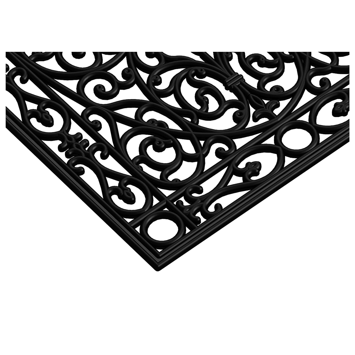 Calloway Mills 900222436 Gatsby Rubber Doormat 2' x 3'