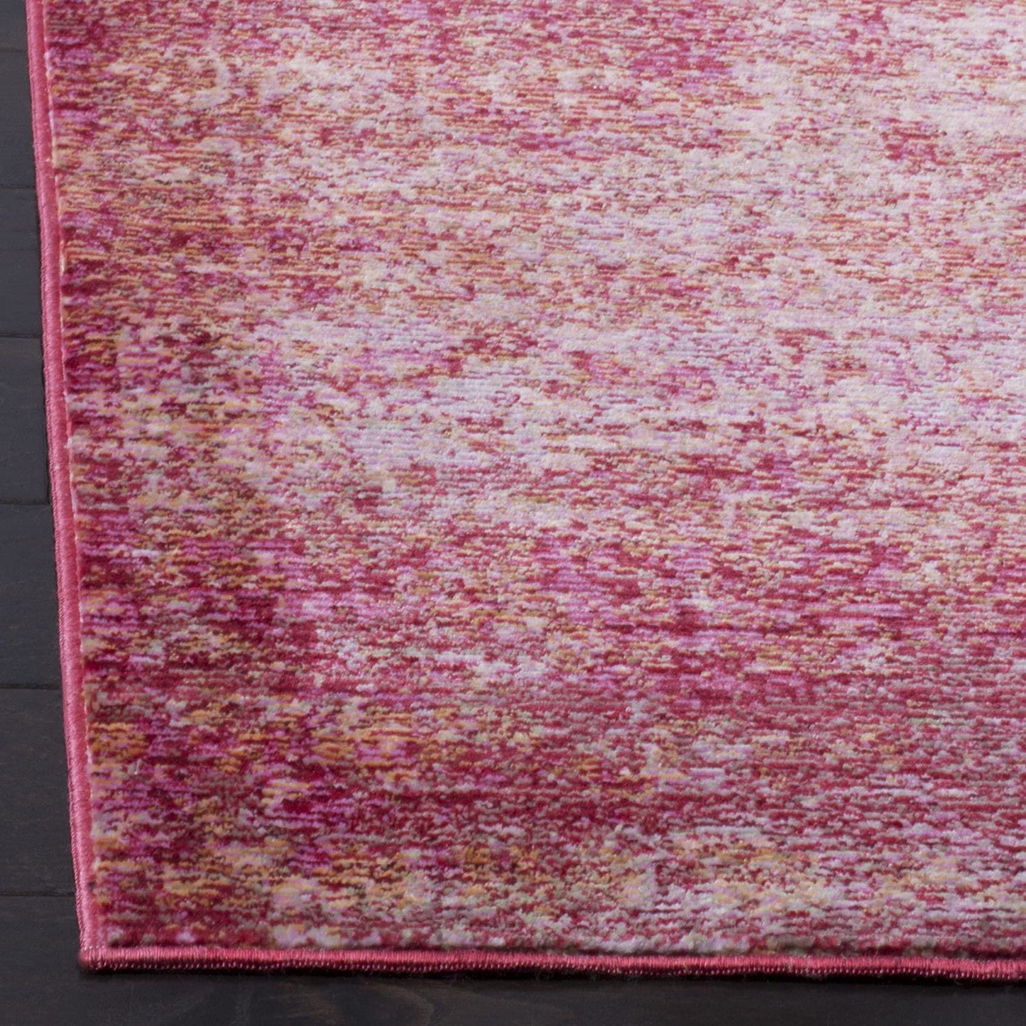 SAFAVIEH Mystique Collection Accent Rug - 4' x 6', Rust & Multi, Watercolor Overdyed Distressed Design, Non-Shedding & Easy Care, Ideal for High Traffic Areas in Foyer, Living Room, Bedroom (MYS920P)