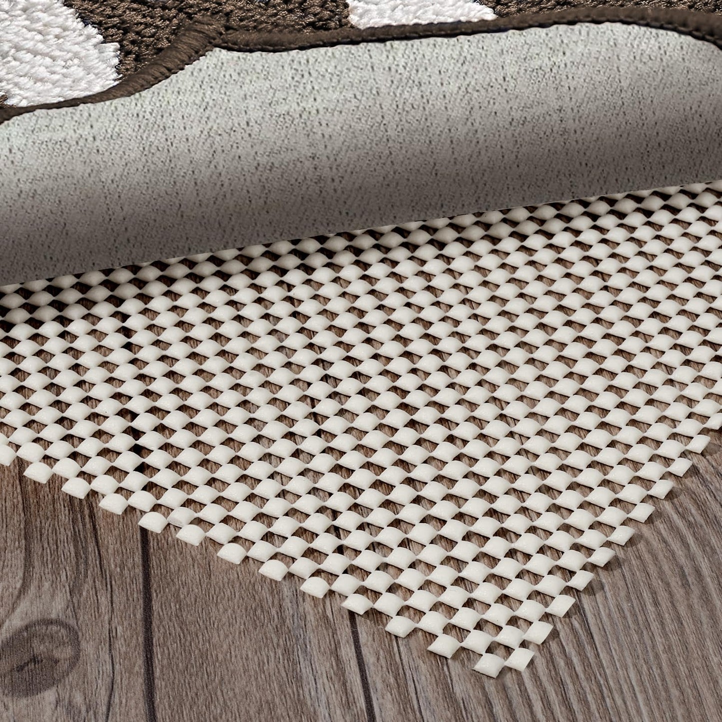 BALEINE Non Slip Rug Pad Rug Gripper for Hardwood Floors, Extra Thick Non Slip Mat Under Carpet (8'x10')