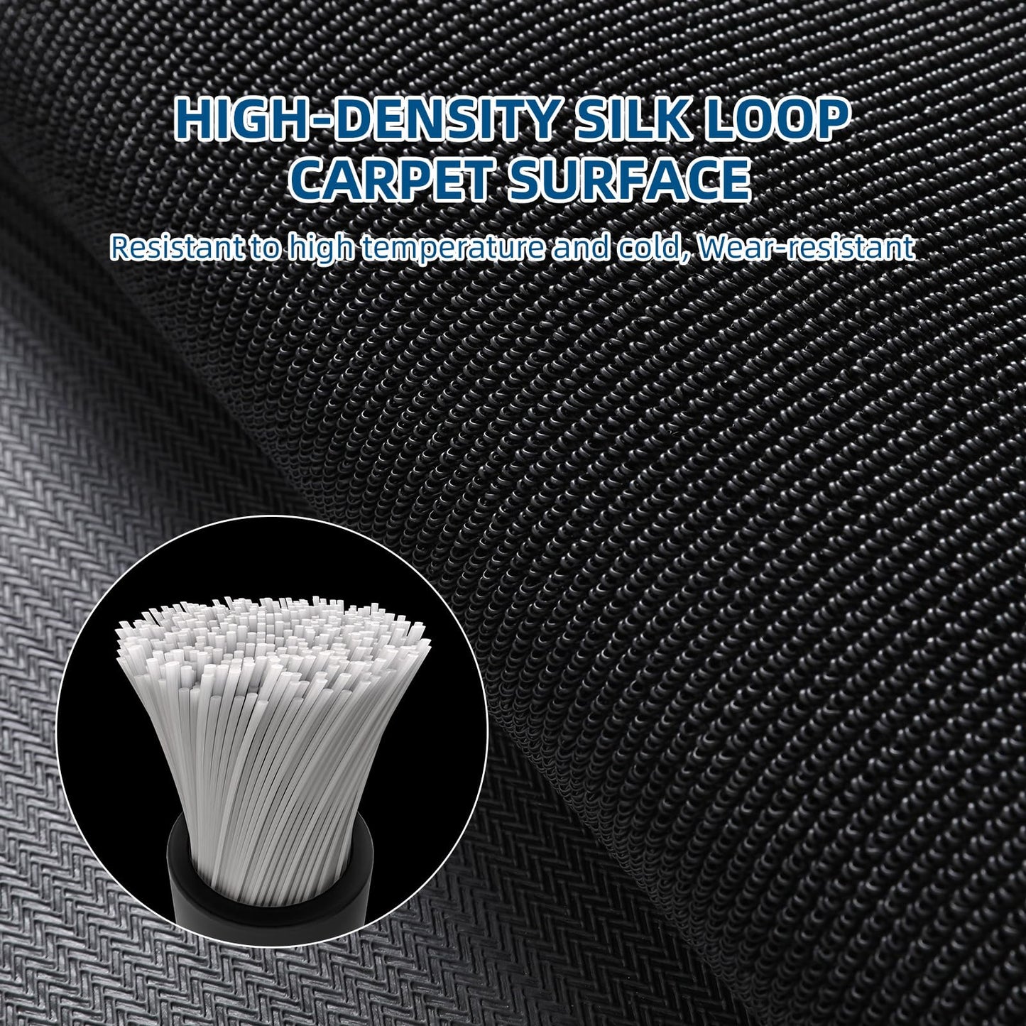 NCBUSWY Custom Commercial Carpet with Any Logo Text Size Color