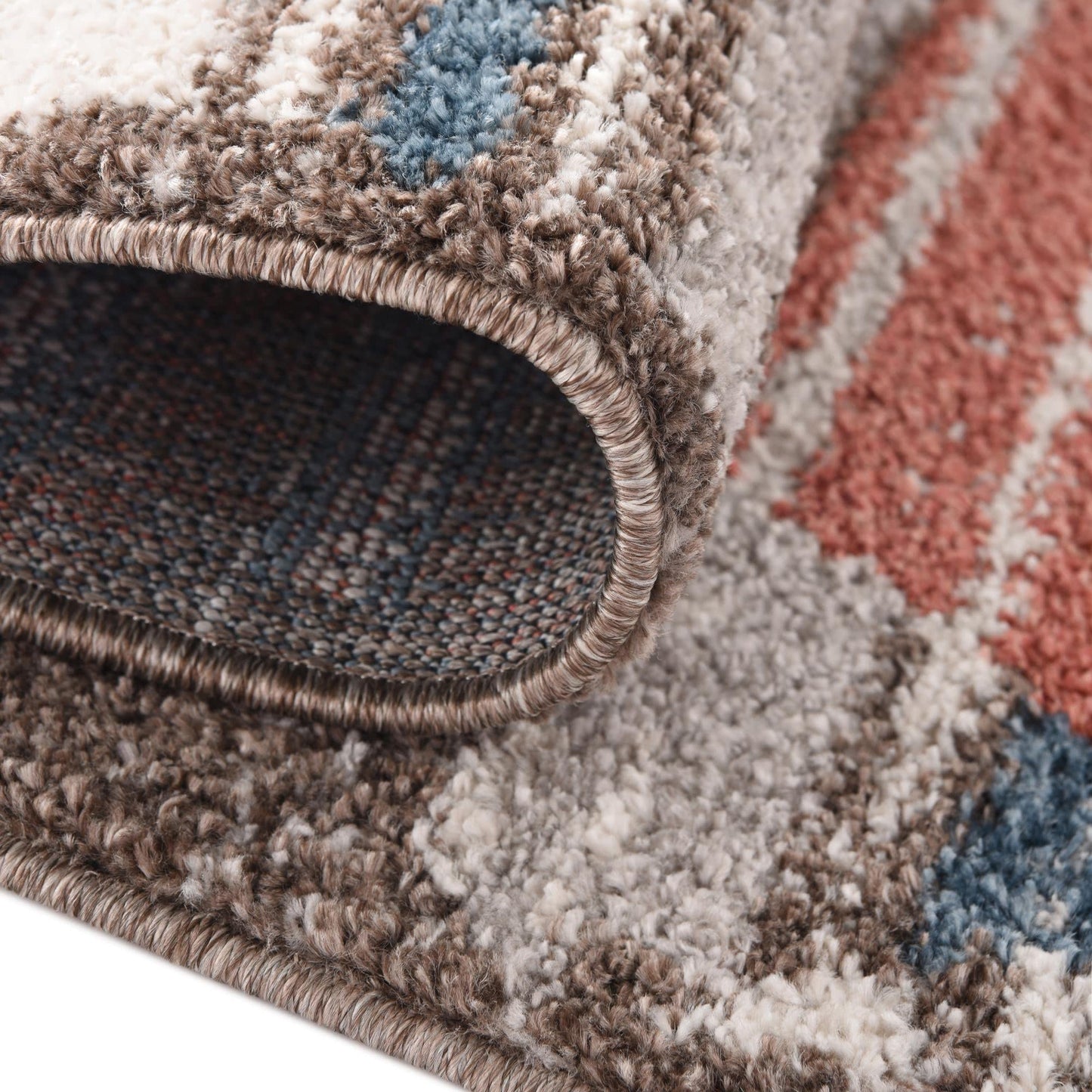 Unique Loom Aramis Collection Area Rug - Zoe (Square 12' 0" x 12' 0", Multi/Blue)