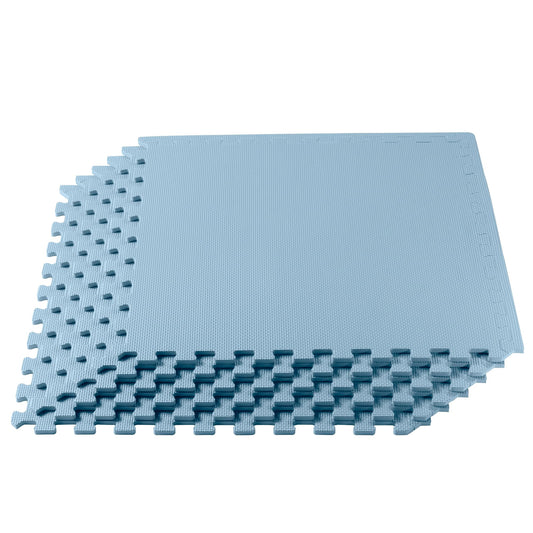 We Sell Mats 1/2-inch Multi-Purpose, Sky Blue, 100 Sq Ft (25 Tiles)