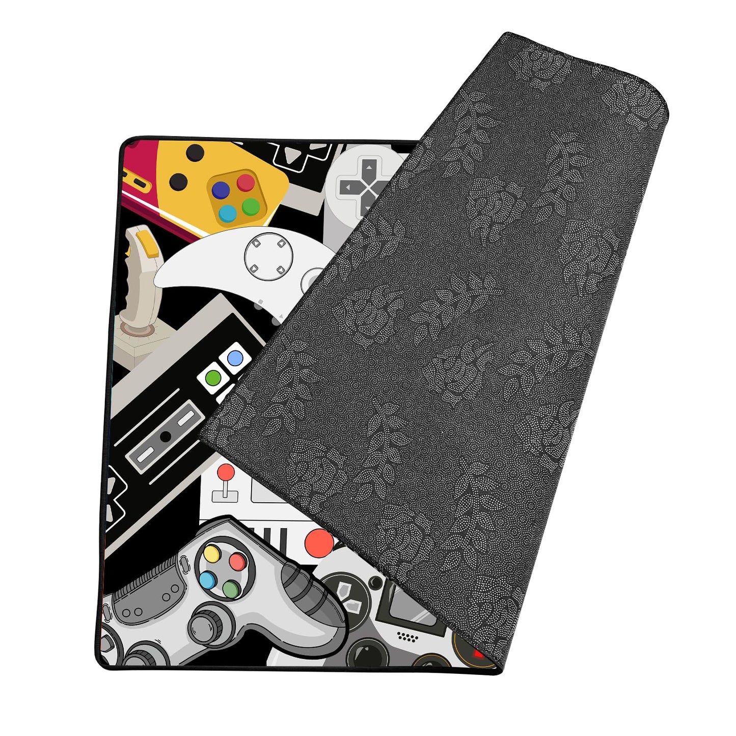 Lacut Game Rug Teen Boys Carpet with Game Controller Decoration, 3D Gaming Rugs for Boy’s Bedroom Living Room Playroom, Non-Slip Gamer Carpet Children Gaming Area Rugs (60" x 40")