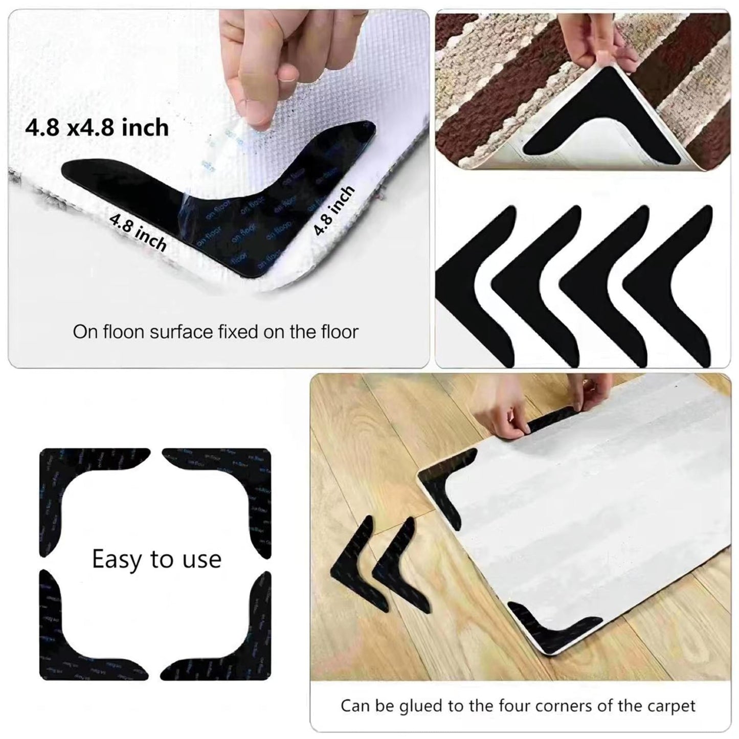 Houient Movie Theatre Rug, 5x6ft, Retro Cinema Themed Style Popcorn Filmstrip and Drink Design Doormat, Modern Home Theater Room Deco Carpet with Anti-Skid Backing for Indoor Bathroom Dorm Playroom