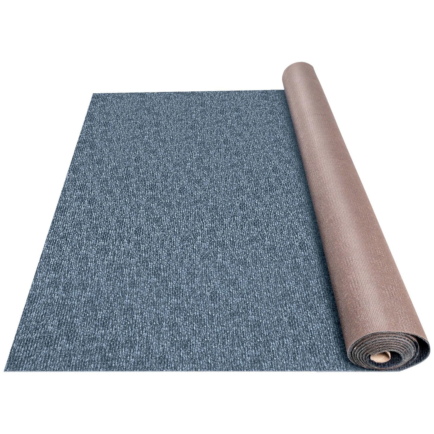 Happybuy 6 ft x 13 ft Grey Marine Carpet for Boats Waterproof - 0.18" Thick Indoor Outdoor Rug Carpet Roll for Home Patio Porch Deck