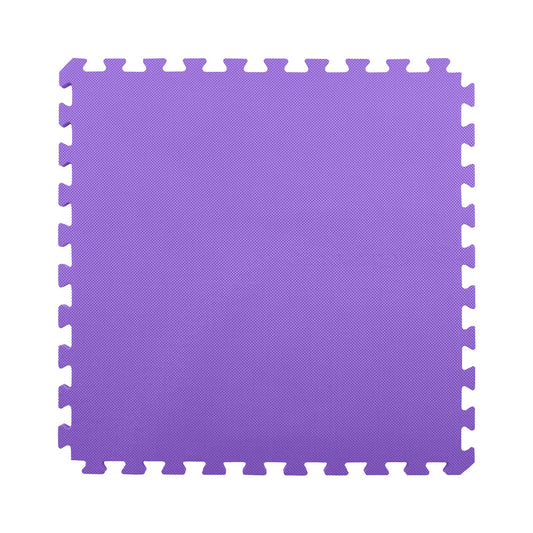 FlooringInc's 1/2" Soft Non-Toxic Baby Play Mat, Toddler Playmat, Colorful Puzzle PlayMat, Floor Mats for Kids & Babies, EVA Foam Interlocking Tiles for Nursery & Playroom | Purple, 15 Tiles, 60 Sq/Ft