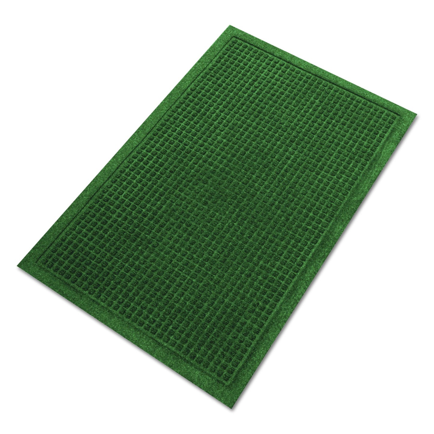 Guardian Floor Protection EG030504 EcoGuard Indoor Wiper Floor Mat, Recycled Plastic and Rubber, 3' Length, 5' Width, Charcoal