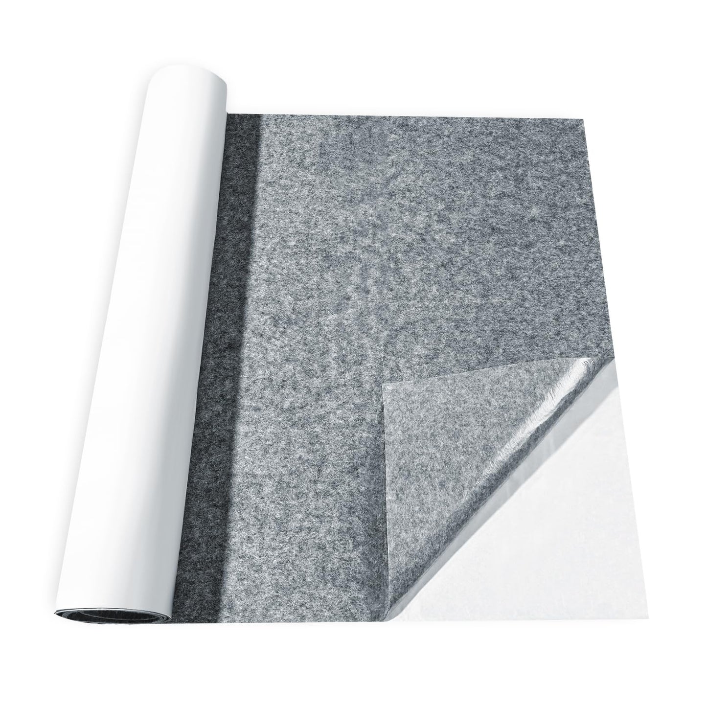 Self-Adhesive 1.9 ft x 7.8 ft Marine Carpet, Waterproof Boat Carpet, Suitable for Outdoor, Passageway, Indoor (Gray)