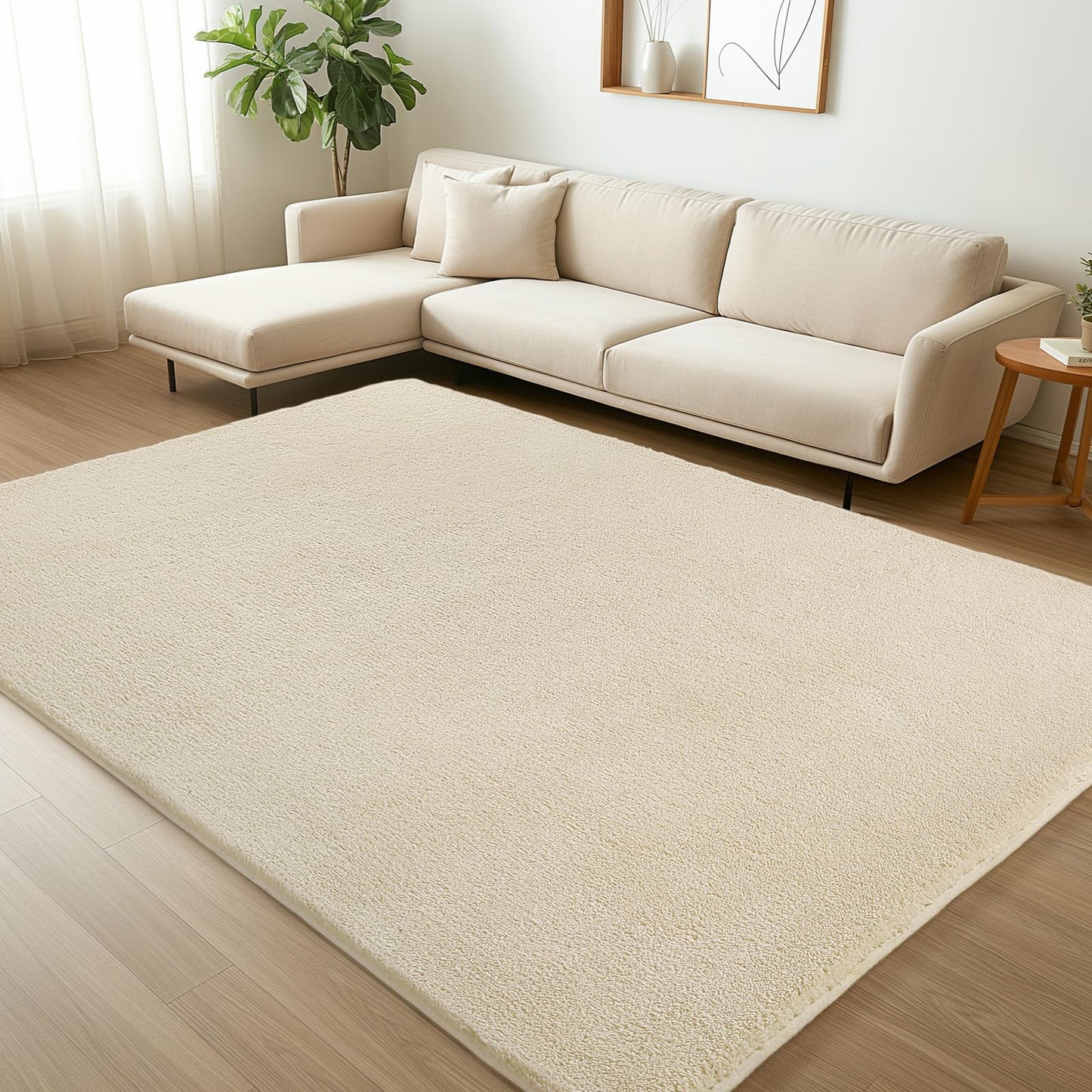 Sour Lemon 9x12 Area Rugs for Living Room, Soft Large Area Rug Fluffy Rugs for Bedroom，Machine Washable Area Rug Non Slip Carpet Rug for Living Room Playroom Kids Room Home Decor