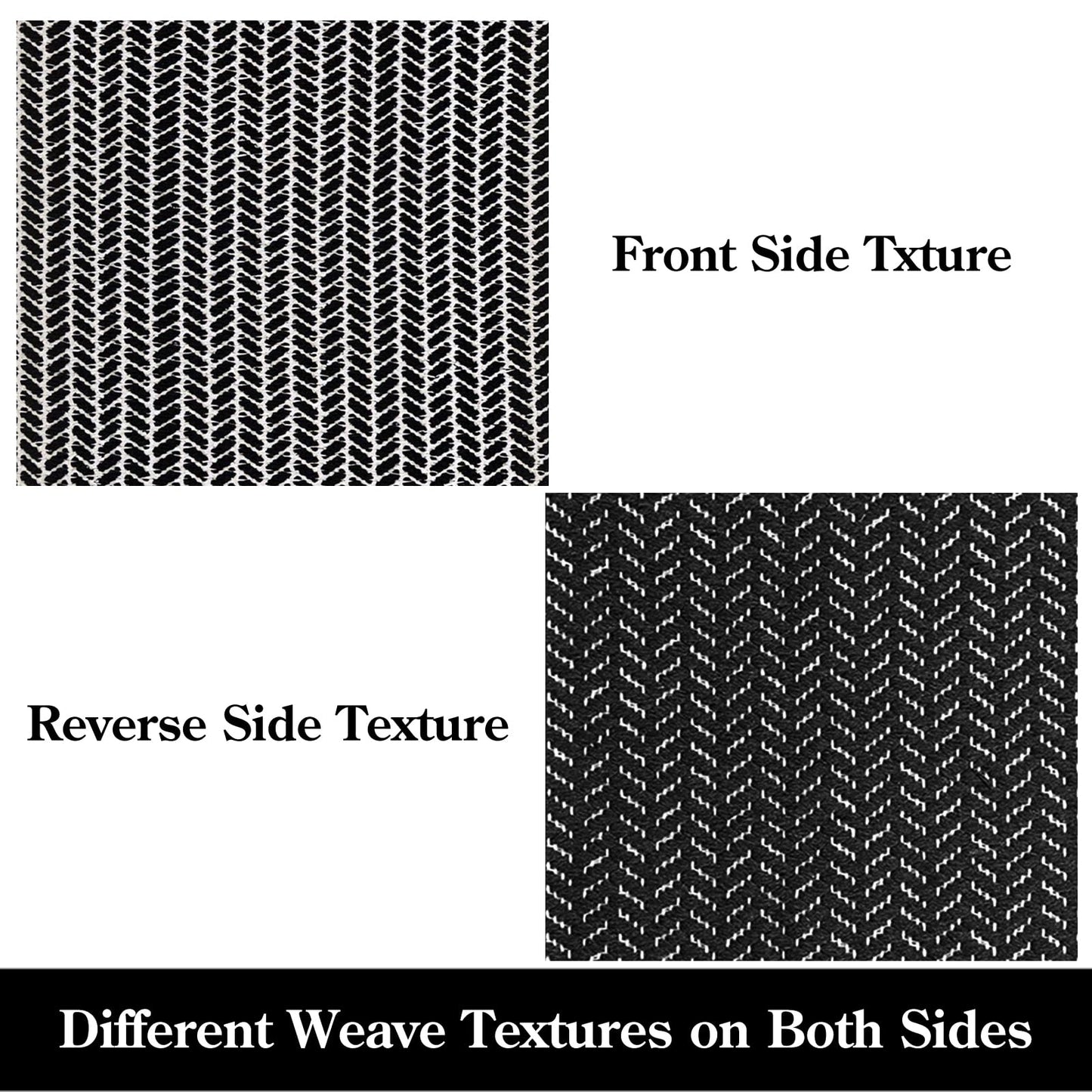 Lahome Belle Boho Bathroom Rugs, Small 2x3 Front Door Mat Lightweight Kitchen Rug Woven Cotton Area Rug with Tassels, Farmhouse Washable Black and White Throw Rug Low Pile Carpet for Entry Laundry