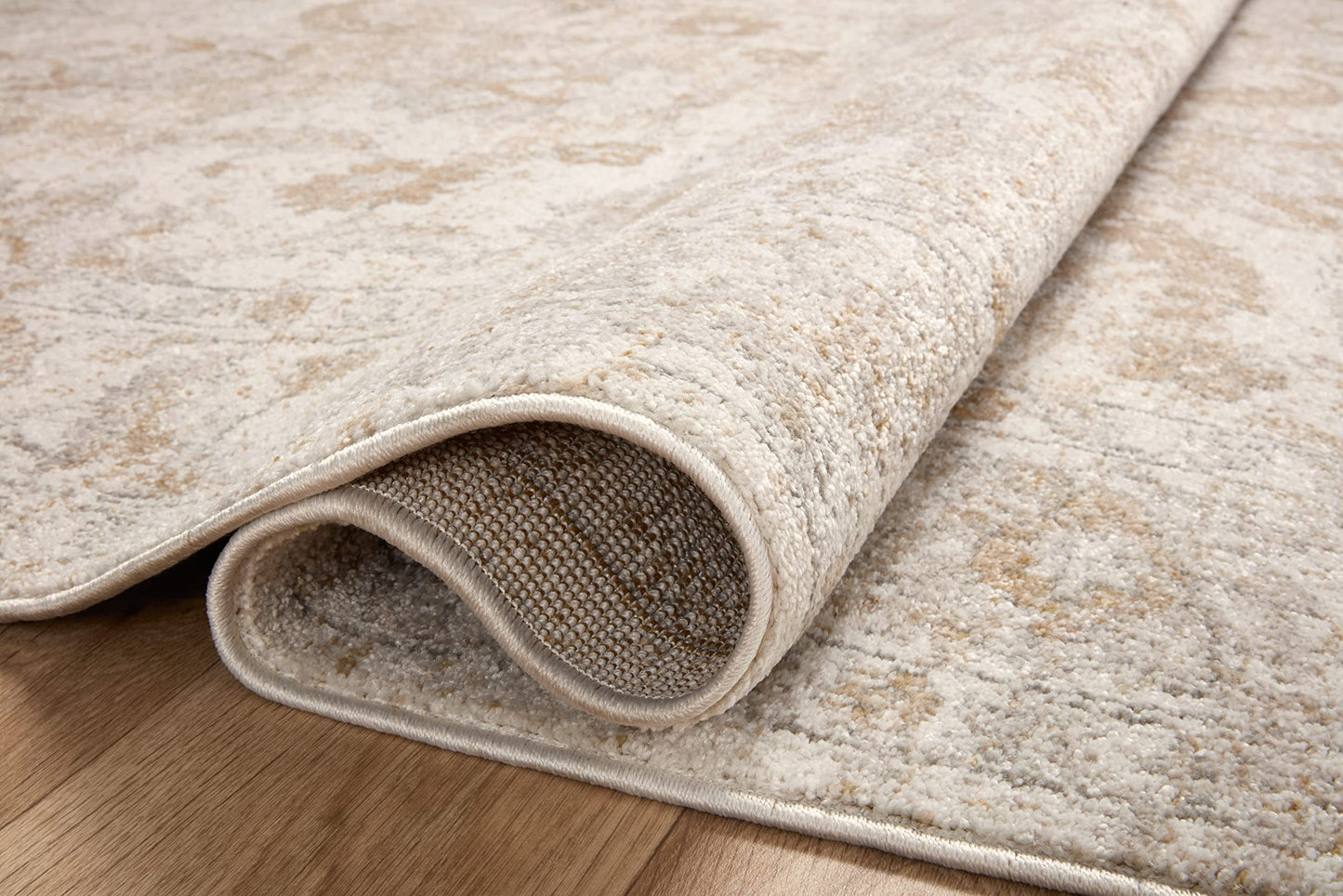 Loloi Odette Collection ODT-03 Ivory/Beige 7'-10" x 10' Area Rug