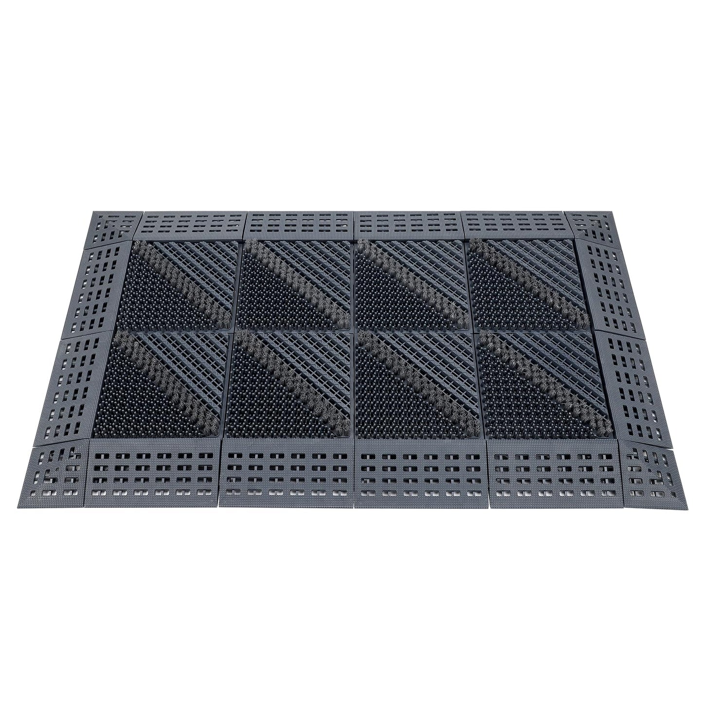 CATSH Heavy Duty Boot Scraper Mat 29.5x17.7 Inch