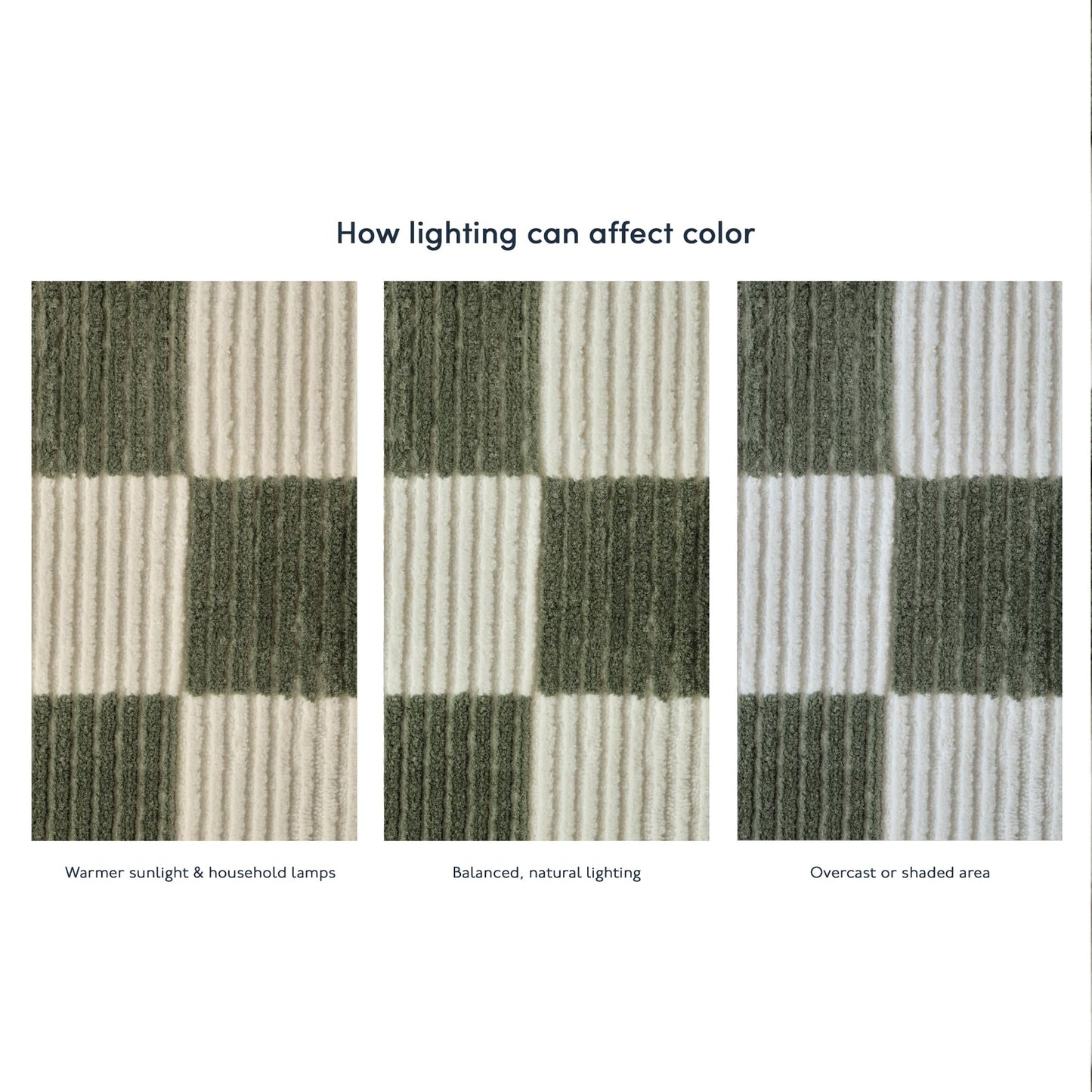Revival Rugs Gambit 5'x8' Area Rugs for Living Room Bedroom Dining Room - Washable, 100% Recycled, Oeko-TEX Certified, Modern, Medium Pile, Green, Beige