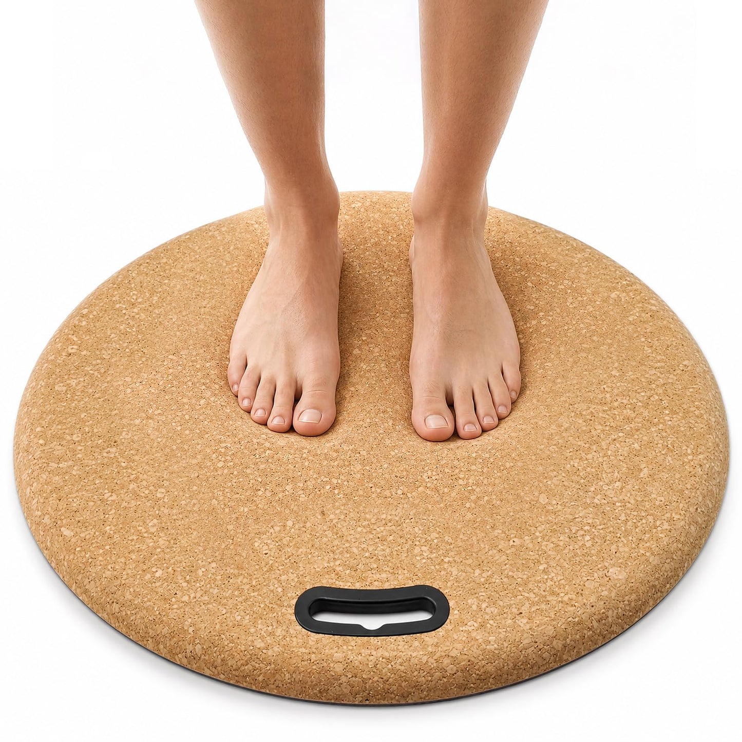 Rocalt Standing Desk Mat, Anti Fatigue Mat for Standing Work, Cushioned Cork Comfort Floor Mat for Office, Home Office, Kitchen Counter, Study Room, Soft Standing Pad with Handle