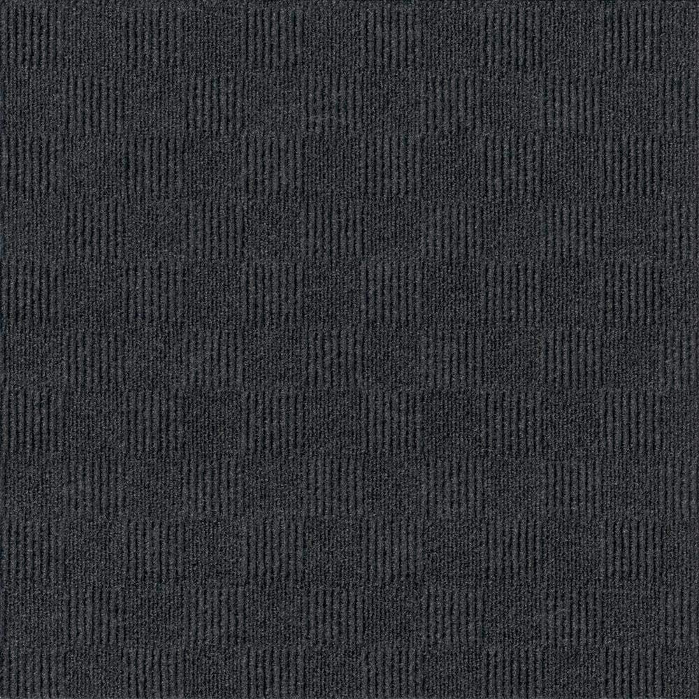 FOSS Floors 7CDMN4015PK Crochet Peelnstick Tiles N40,Taupe,PK15