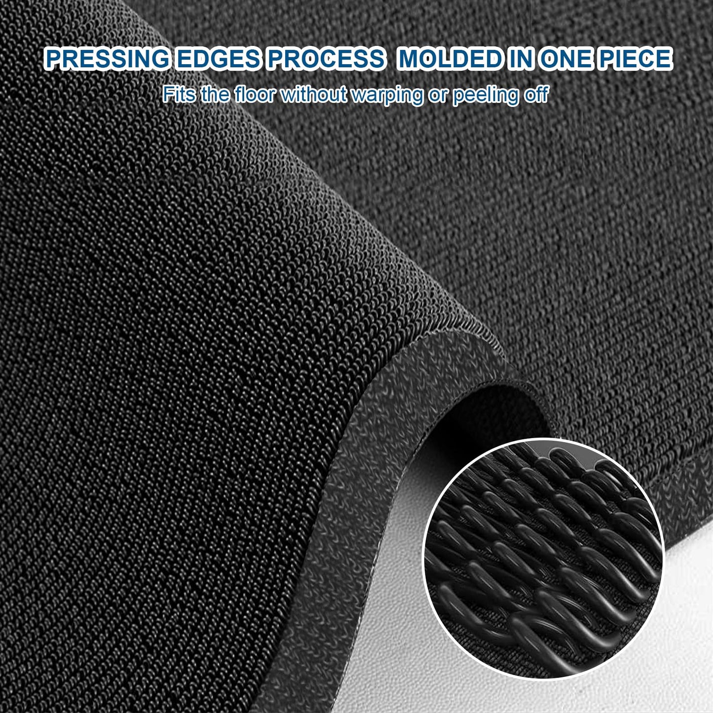 NCBUSWY Custom Personalized Commercial Rugs with Any Logo Text Size Color