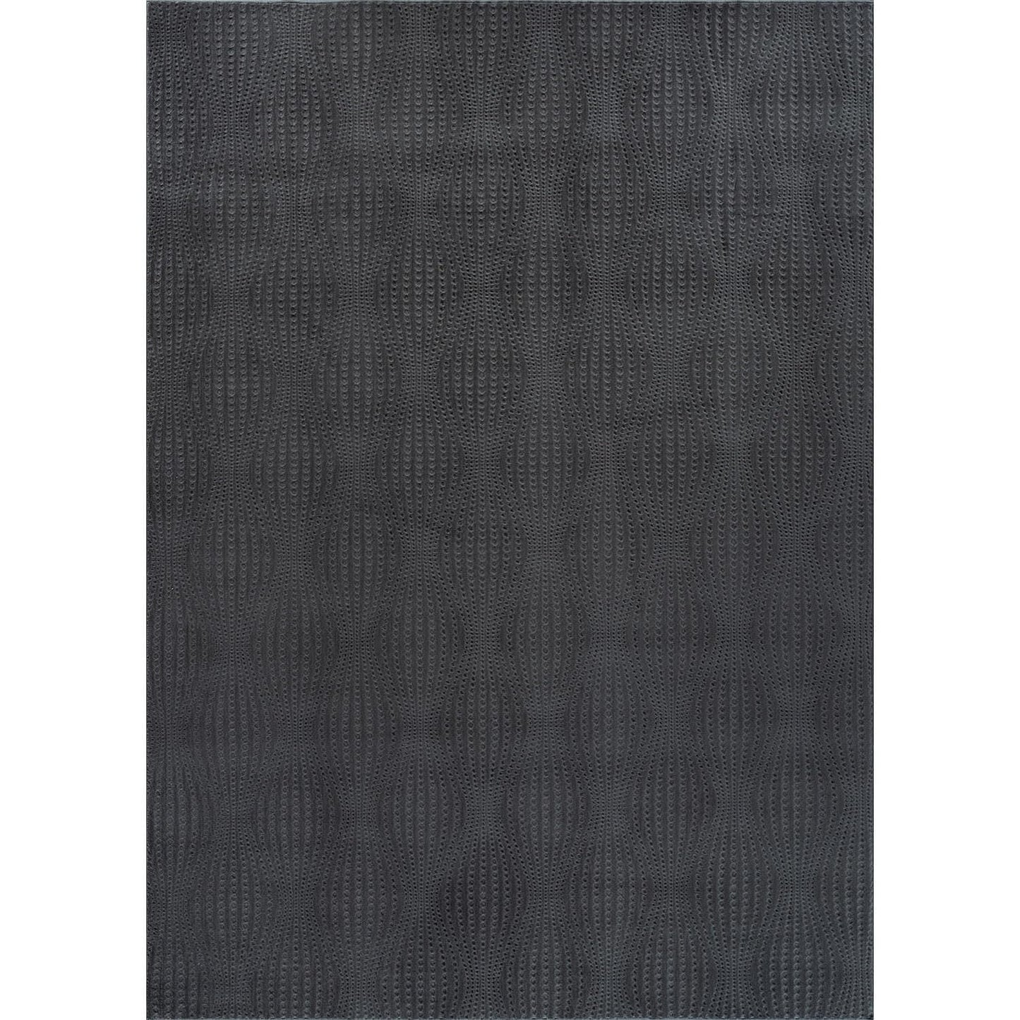 Luul Home Modern Dark Gray Non Slip Rug Solid 8x10 Non Skid Soft Rubber Back Area Rugs for Living Room Kitchen Bedroom Bathroom Dining Room Easy Cleaning Stain Resistant Non Shedding Carpet 8 x 10