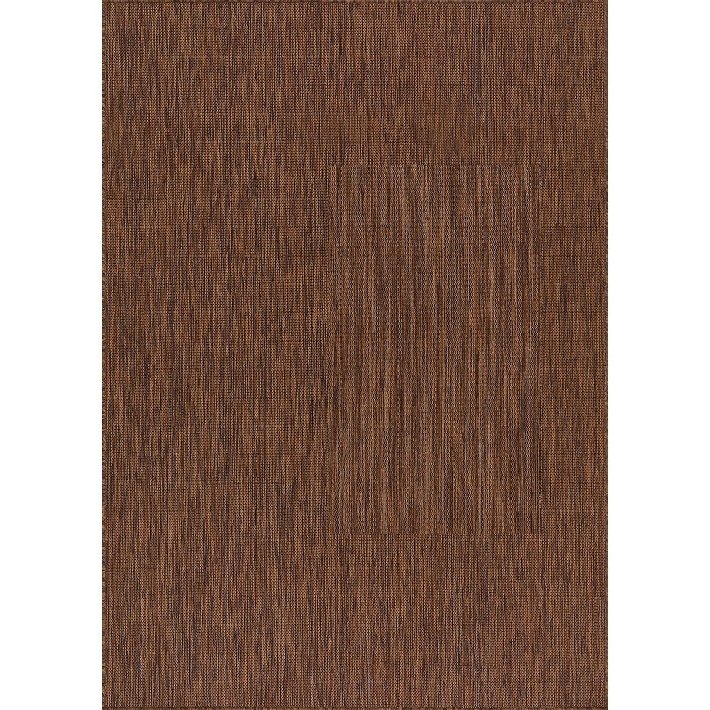 CAMILSON Outdoor Rug 8x10 Modern Area Rugs for Indoor and Outdoor Patios and Porches - Waterproof, Washable, Non-Shedding, Easy-to-Clean Outside Carpet (8 x 10, Solid - Gold)