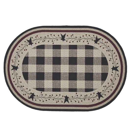 VHC Brands Pip Vinestar Indoor Rug Oval 20x30, Polyester Area Rug, Accent Rug, Floor Decor, Pip Vinestar Collection, Oval 20x30, Natural
