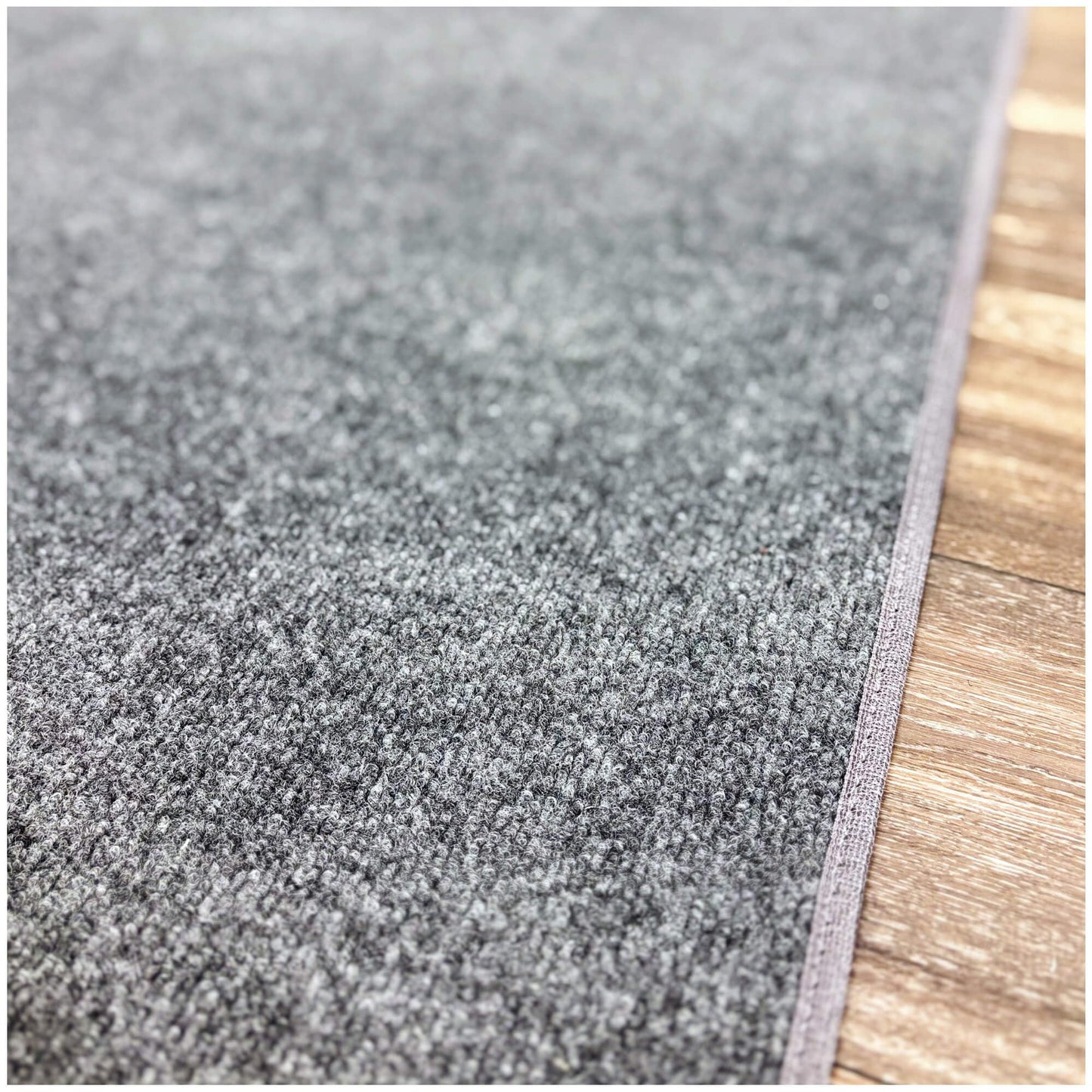 KOECKRITZ 5'x8' Indoor Outdoor Area Rug – Cloud Grey, Lightweight Economy Carpet for Living Room, Bedroom, Kids Room, Entryway – Stain Resistant
