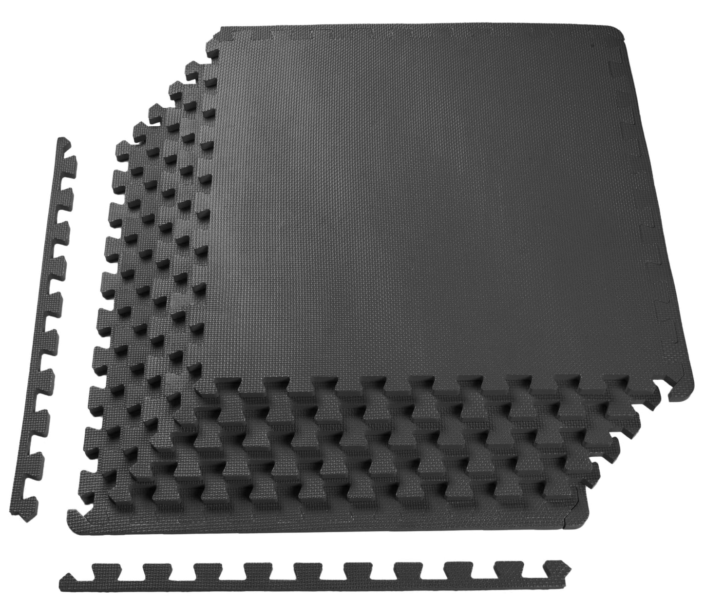 BalanceFrom Puzzle Exercise Mat 1/2" Thick, EVA Interlocking Foam Floor